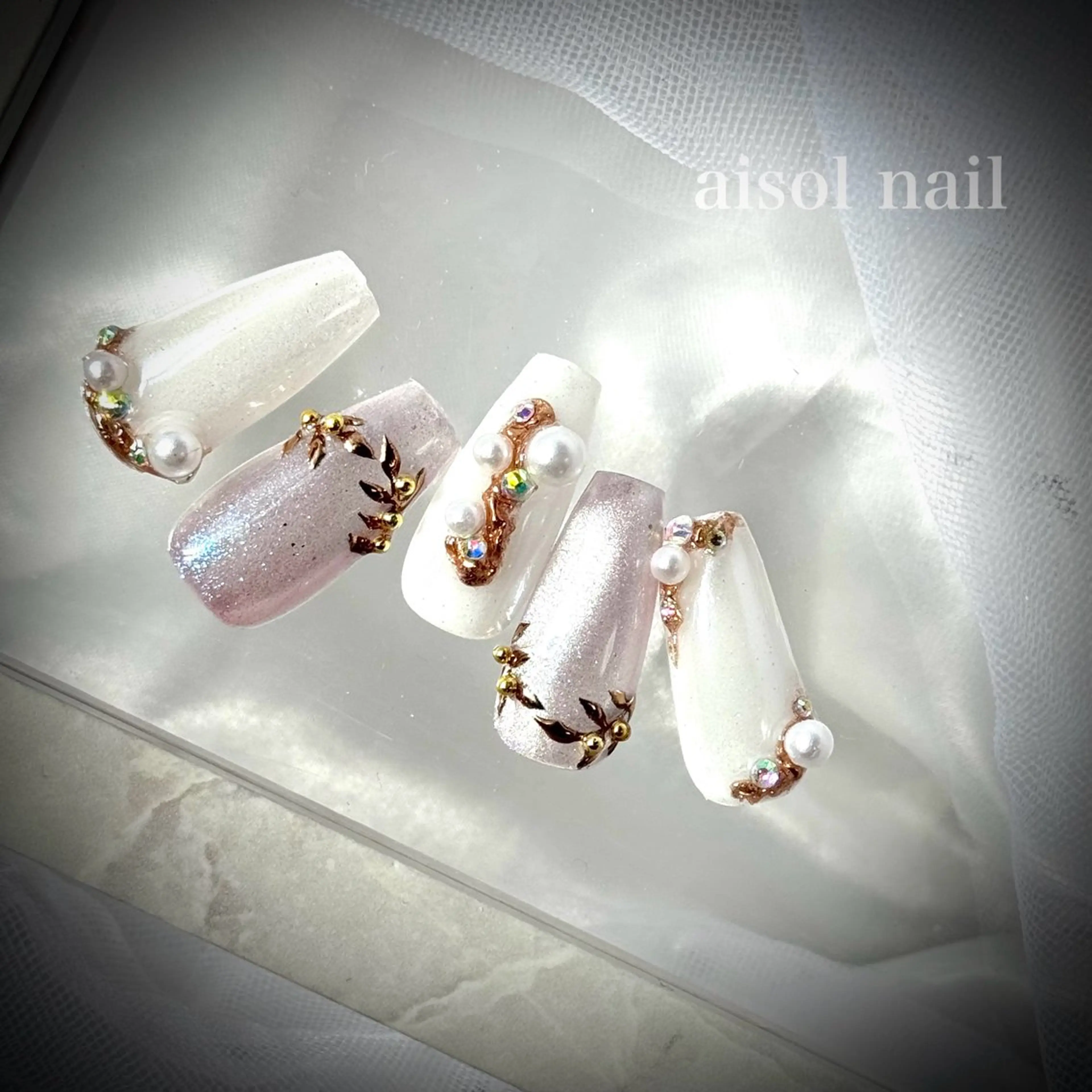 ネイル ハンドネイル Aisol nail salonのネイルデザイン