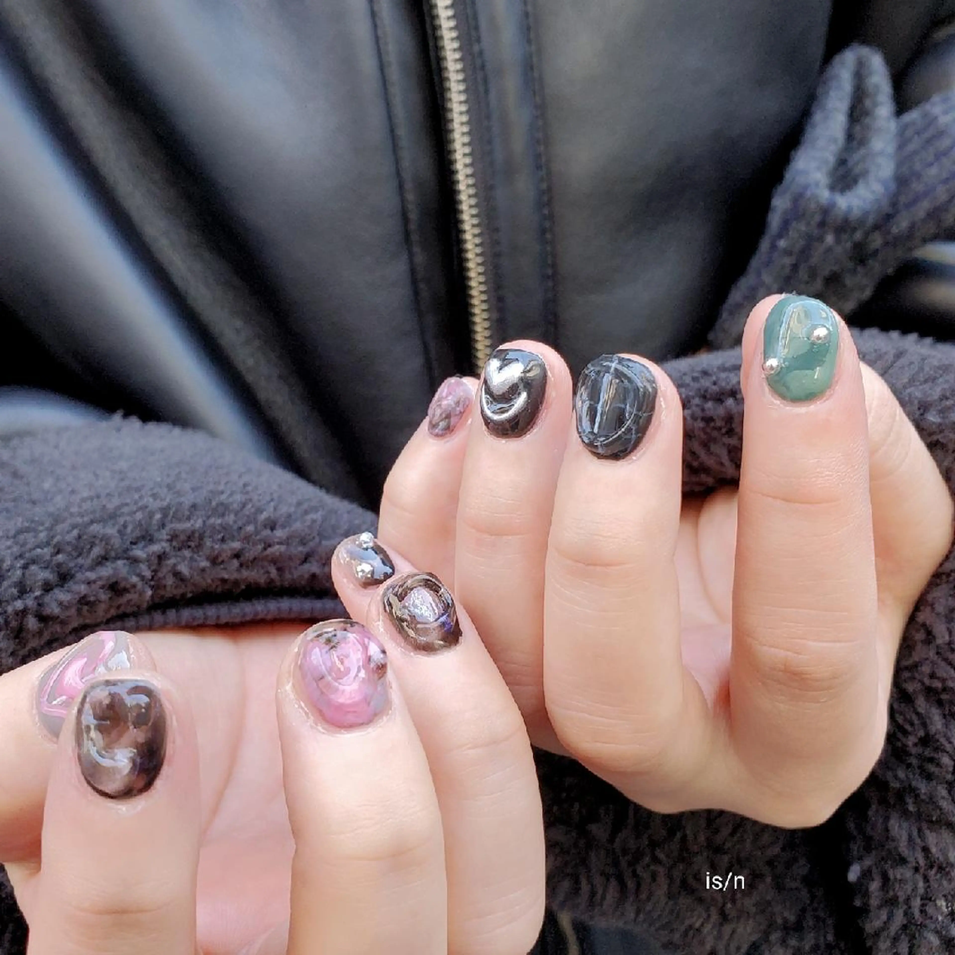 ネイル ハンドネイル 店長 佐藤のネイルデザイン