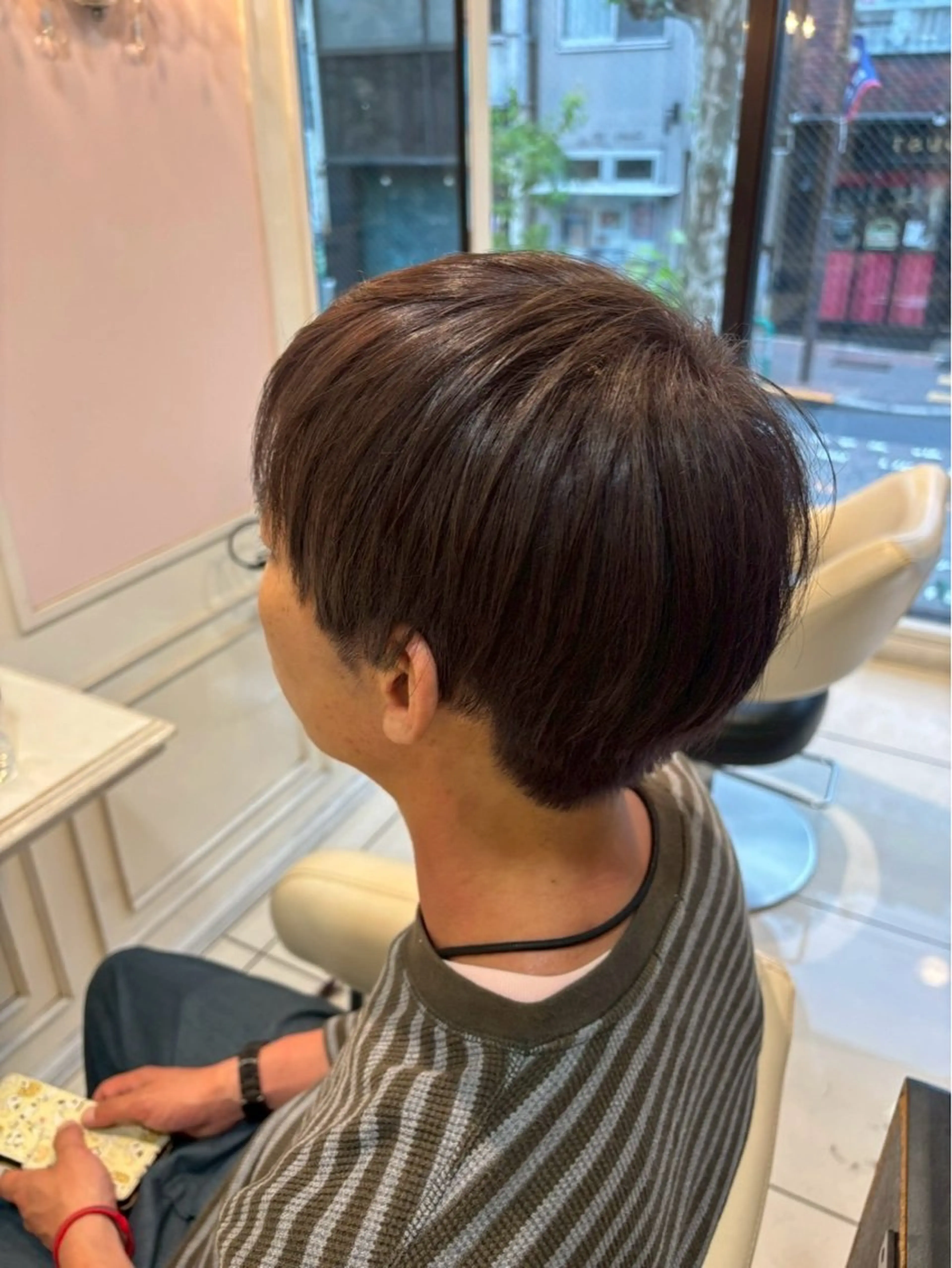 カラー メンズ ヘアカラー 髪質改善🥂✨ Mioのヘアスタイル