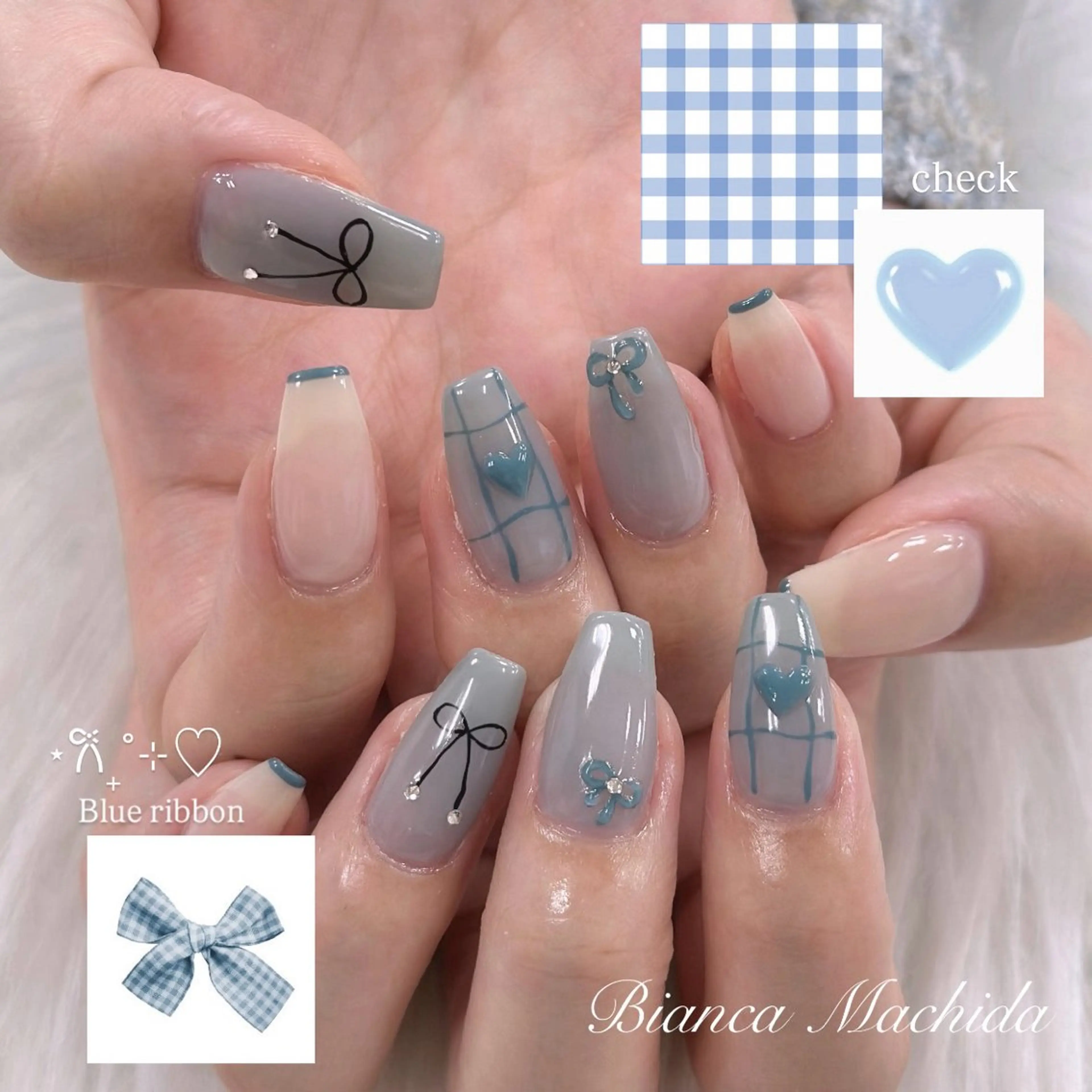 ネイル ハンドネイル Bianca👼🏻 OIKAWAのネイルデザイン