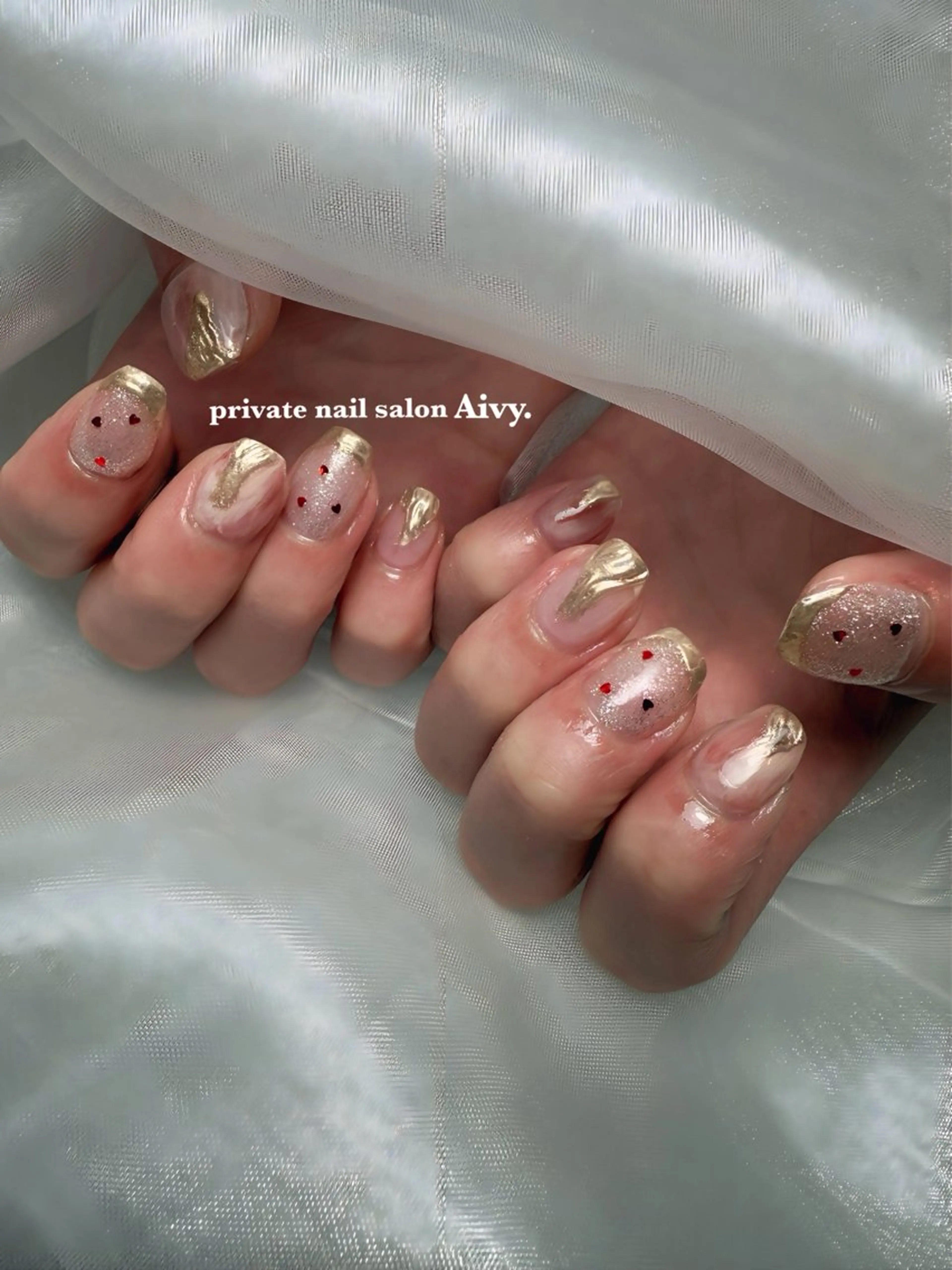 ネイル ニュアンス🌿‬ Aivy./アイビーのネイルデザイン