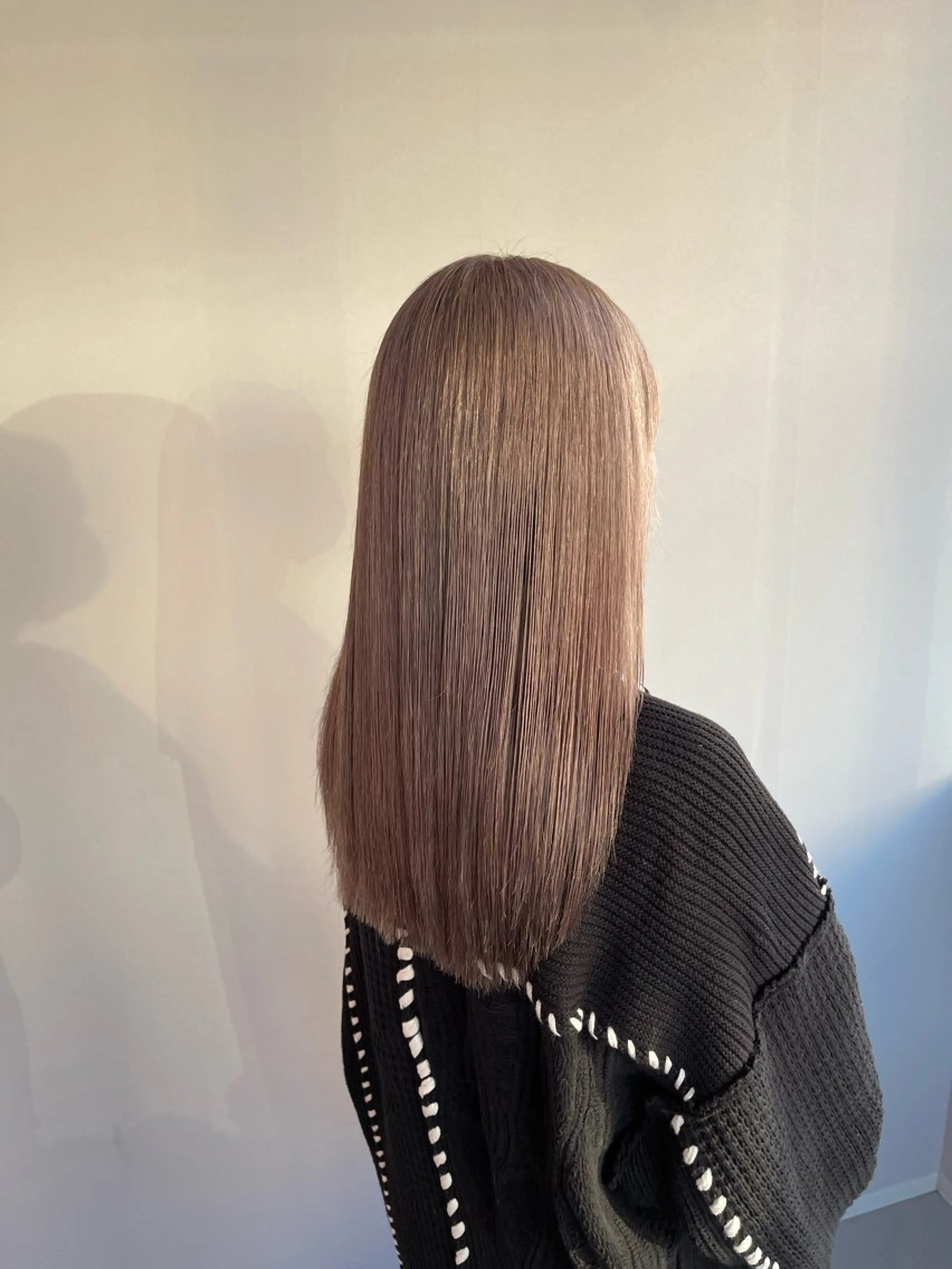 ロング カラー ベージュカラー カット ヘアカラー more栄所属・透明感カラー/艶髪/ エクステ/HIROのヘアスタイル