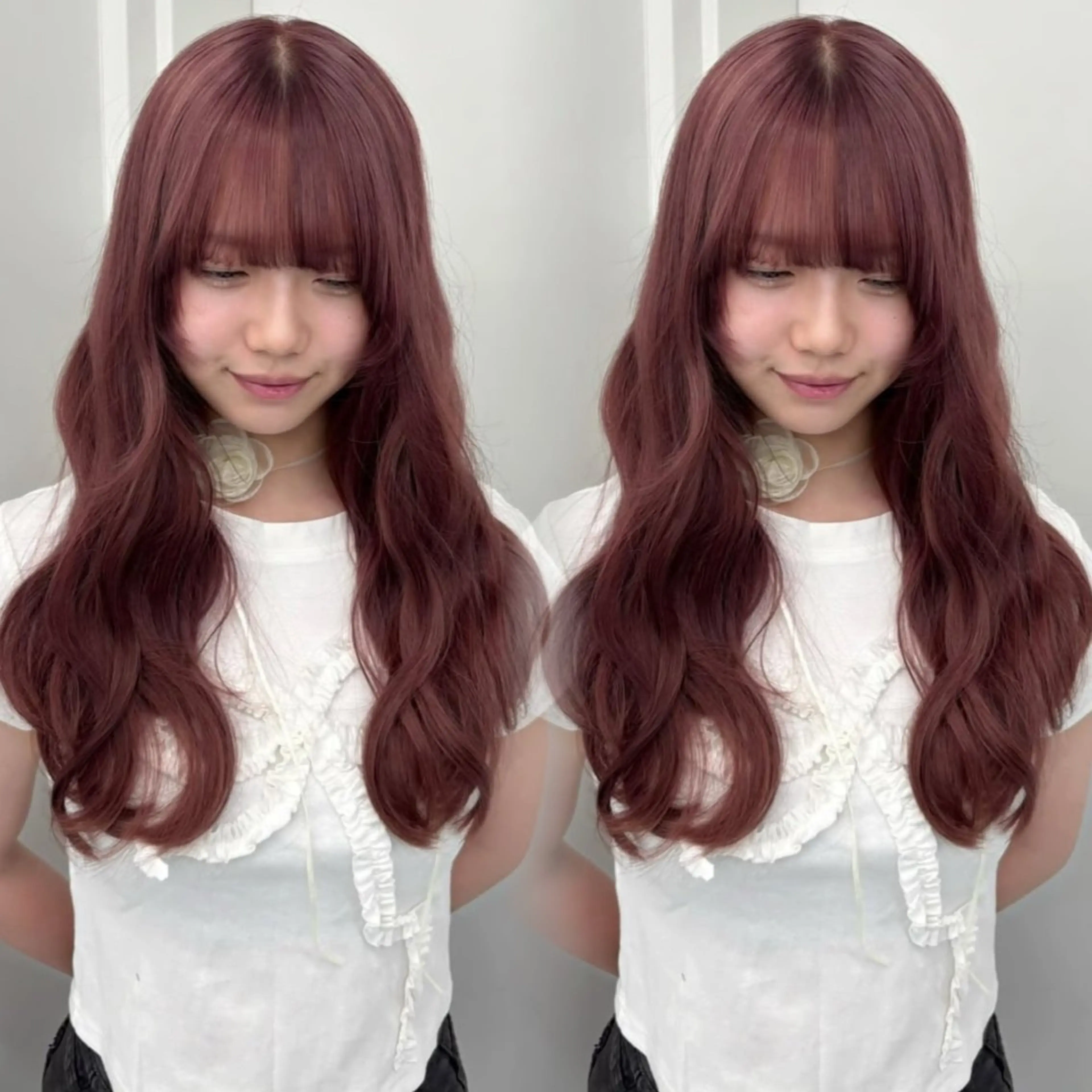 ［11.12月限定］ブリーチ有ダブルカラー🤍＋2step艶トリートメント✨暖色/寒色/ピンク/ミルクティー/ベージュ…の写真