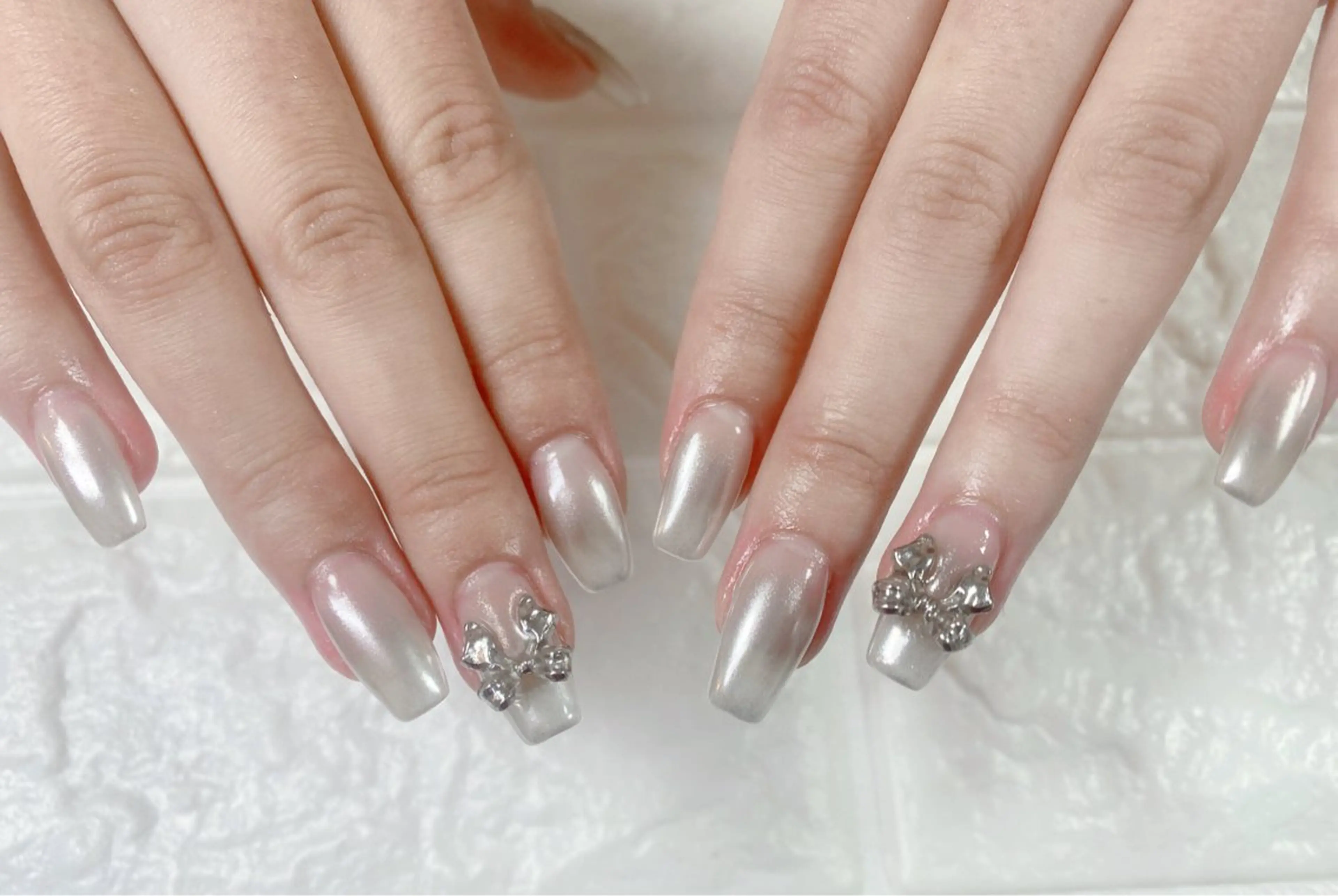 ネイル 長さ出し Q Free nailsのネイルデザイン