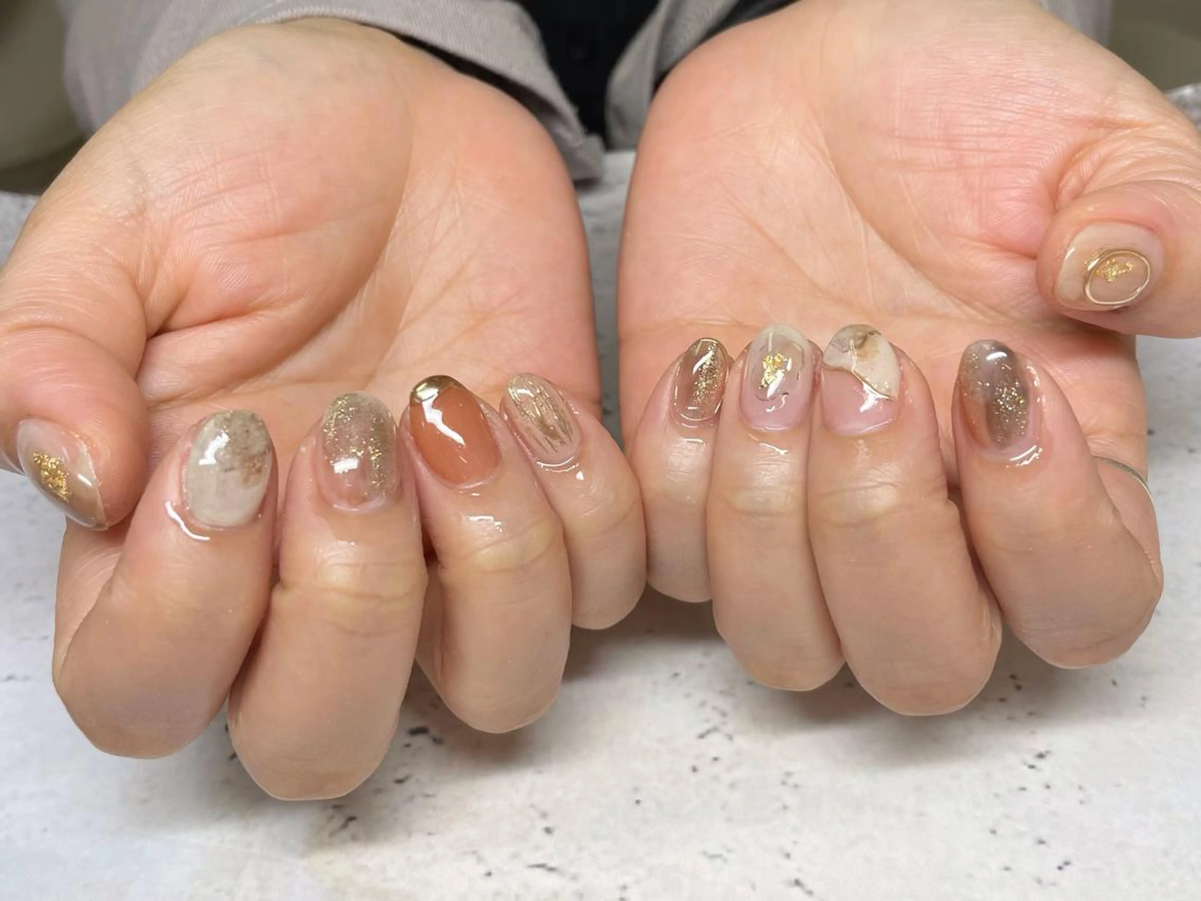 ネイル ニュアンスネイル nail salon BONO所属・nail salon アトリエBONOのネイルデザイン