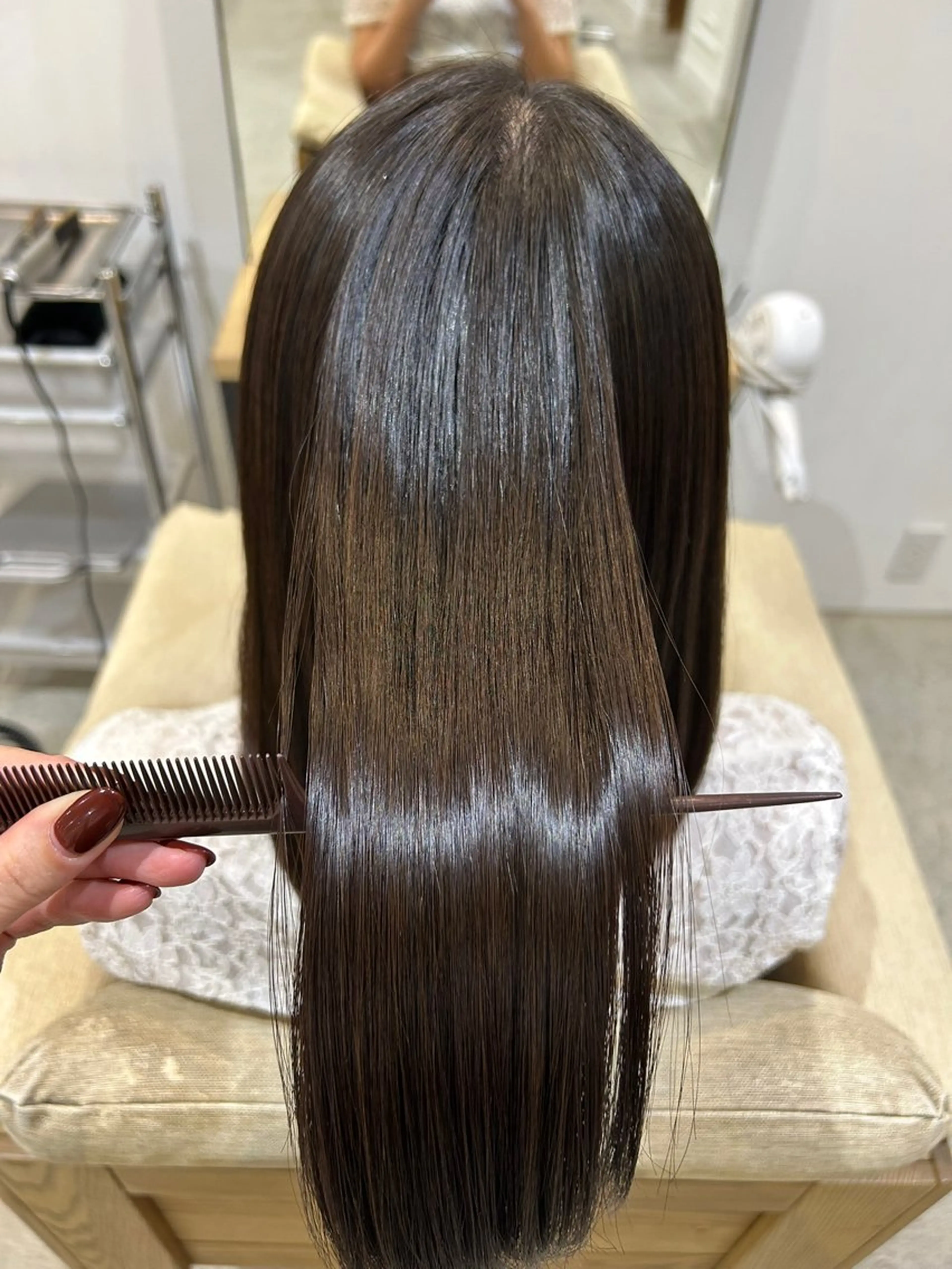 縮毛矯正 ATENA  六本松所属・末成 紗乃のヘアスタイル