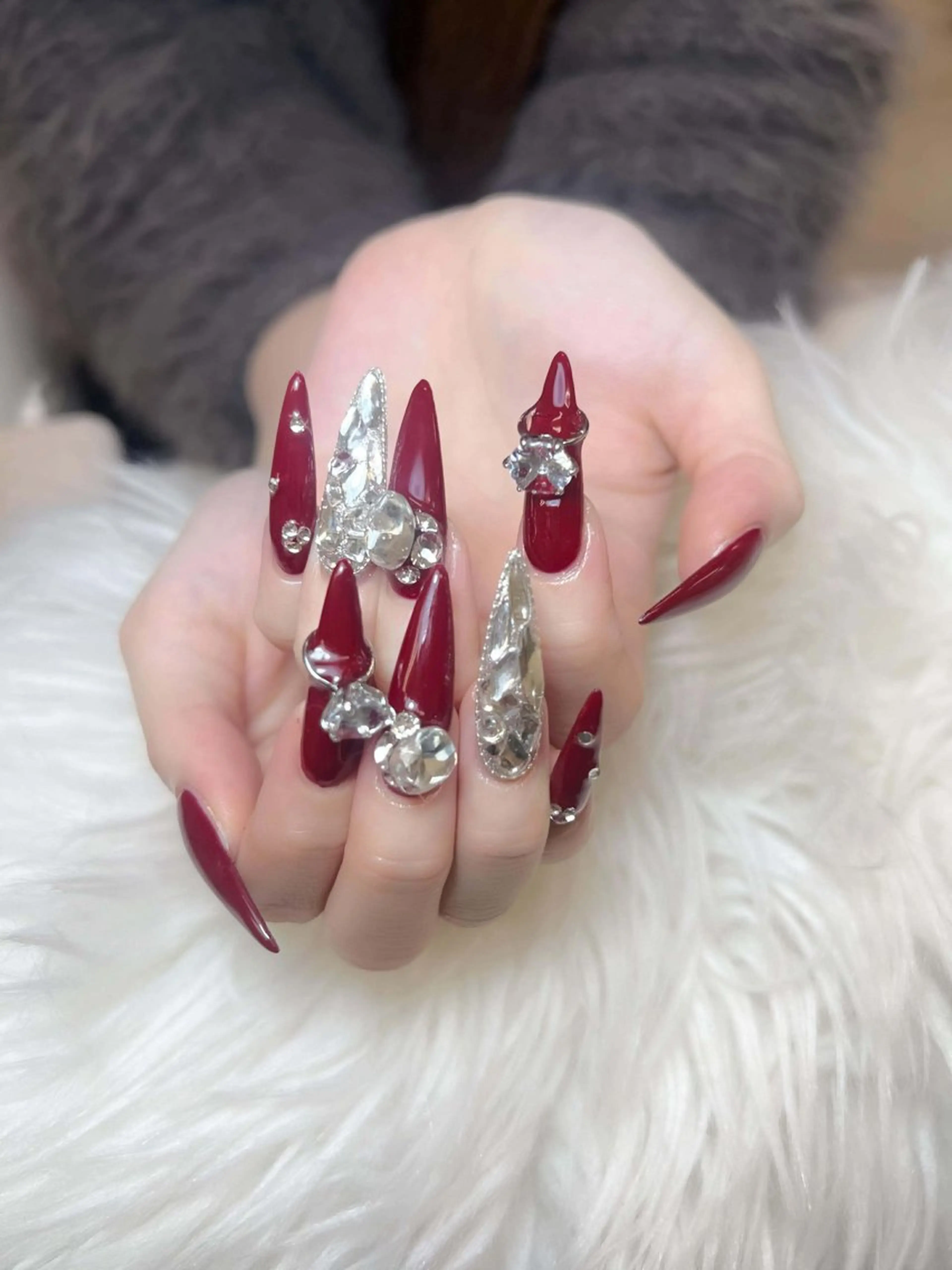 ネイル ゴテゴテ ネイルのネイルデザイン