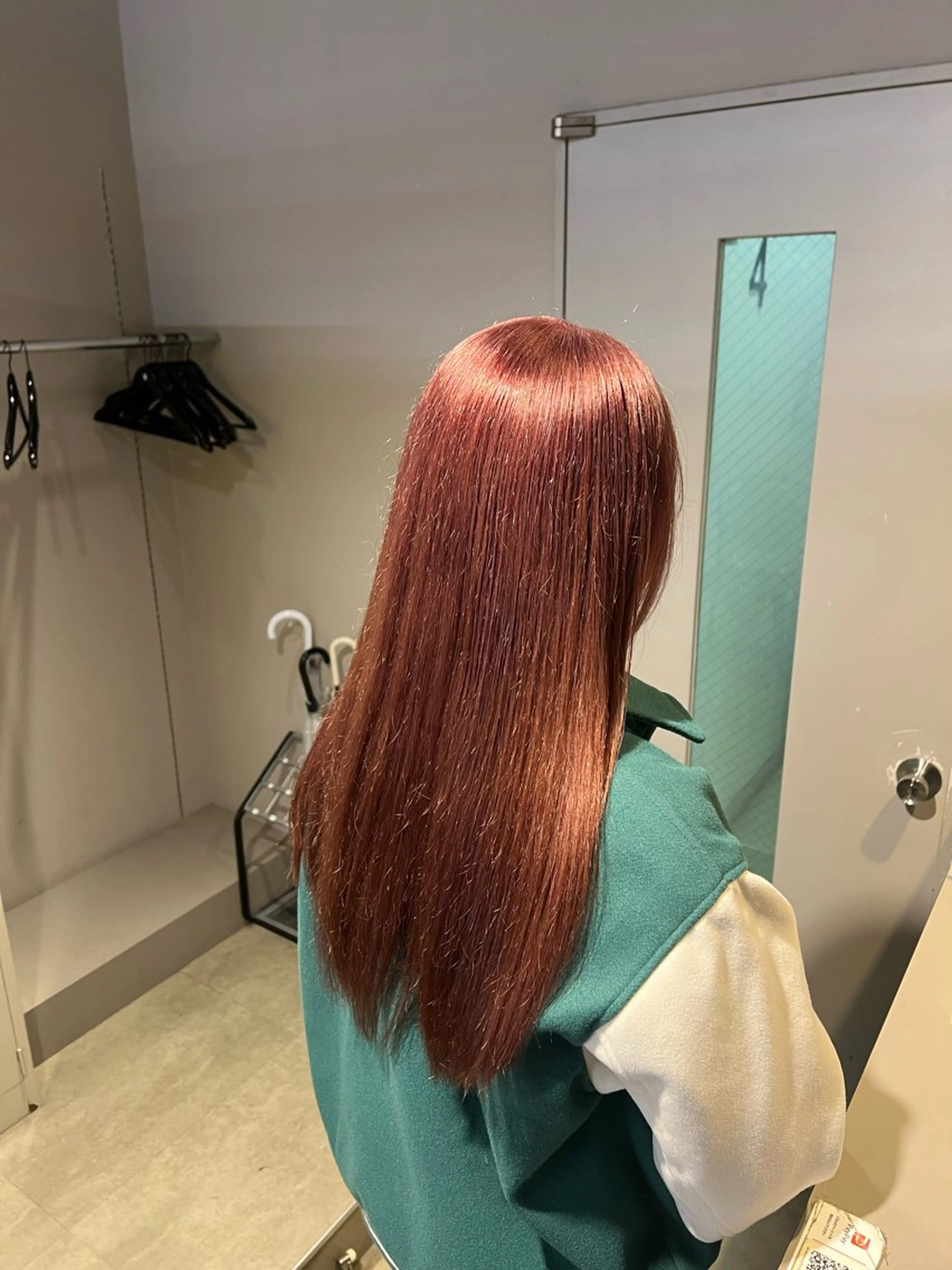 ロング カラー カット ヘアカラー 韓国レイヤーカット /REIのヘアスタイル