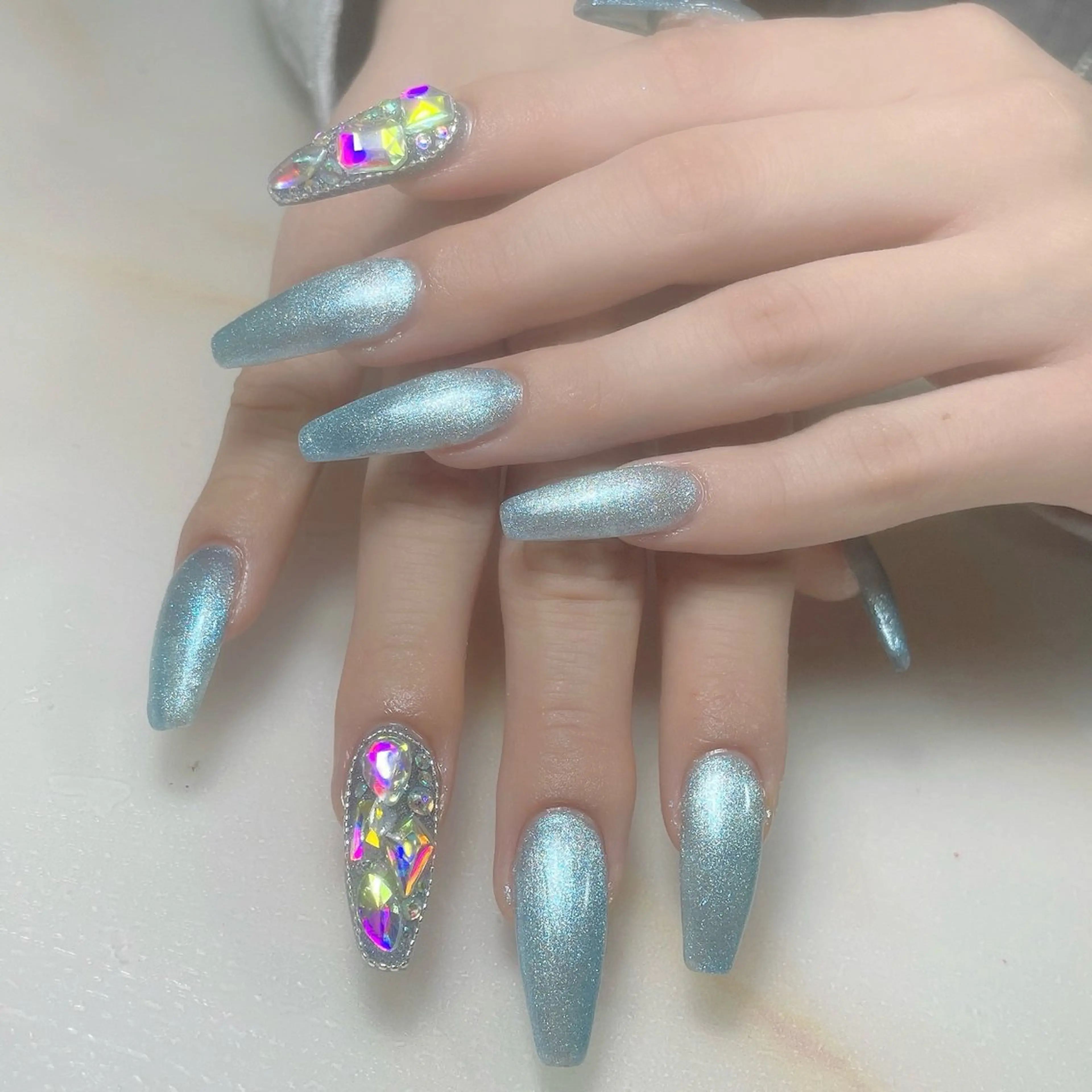 ネイル アートネイル フレンチネイル ジェルネイル グラデーション 韓国ネイル ハンドネイル 久保田 マリコのネイルデザイン