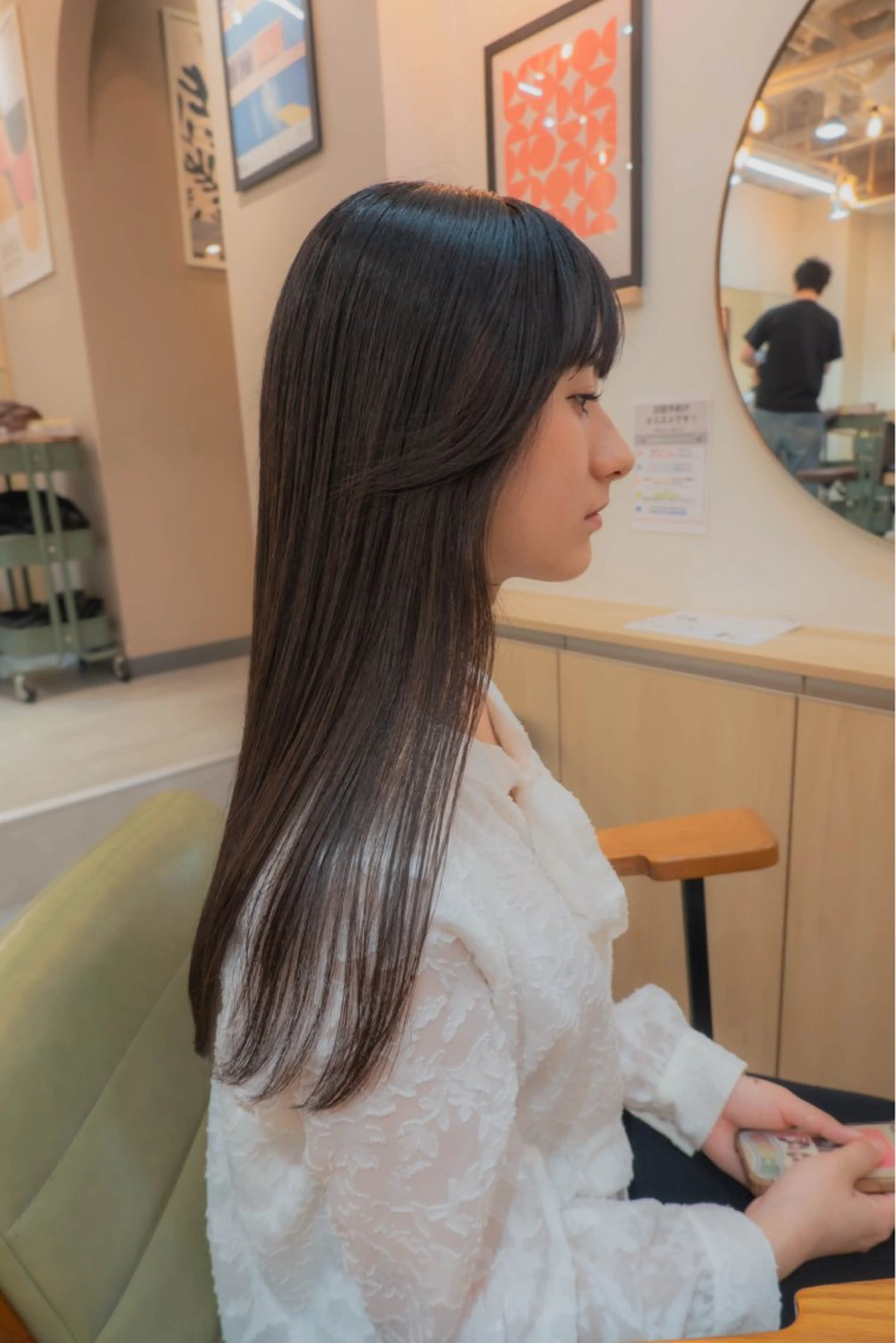 ロング 顔周りカット 🎀 片山 ゆき🎀のヘアスタイル