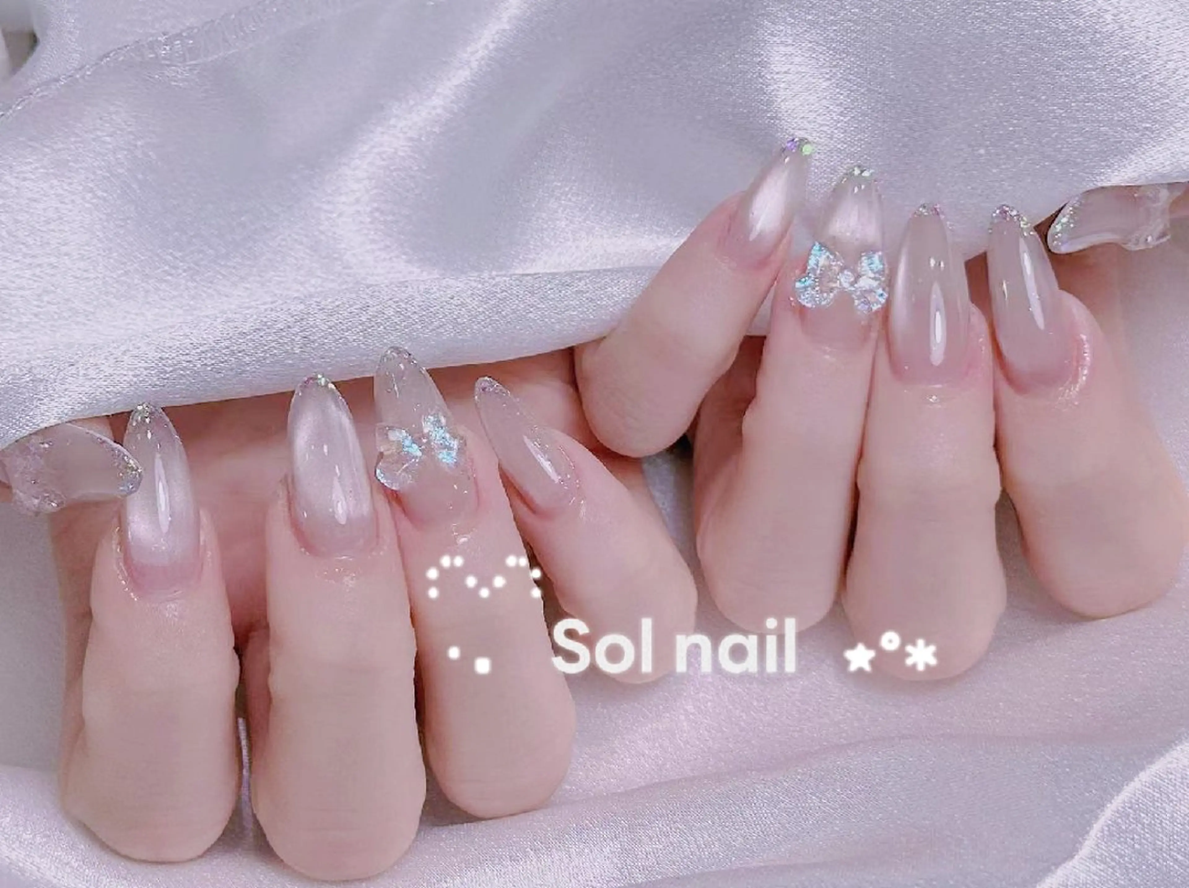 ネイル ハンドネイル パラジェル＆フィルイン取り扱いサロンSol Nail所属・Sol Nail ミネのネイルデザイン