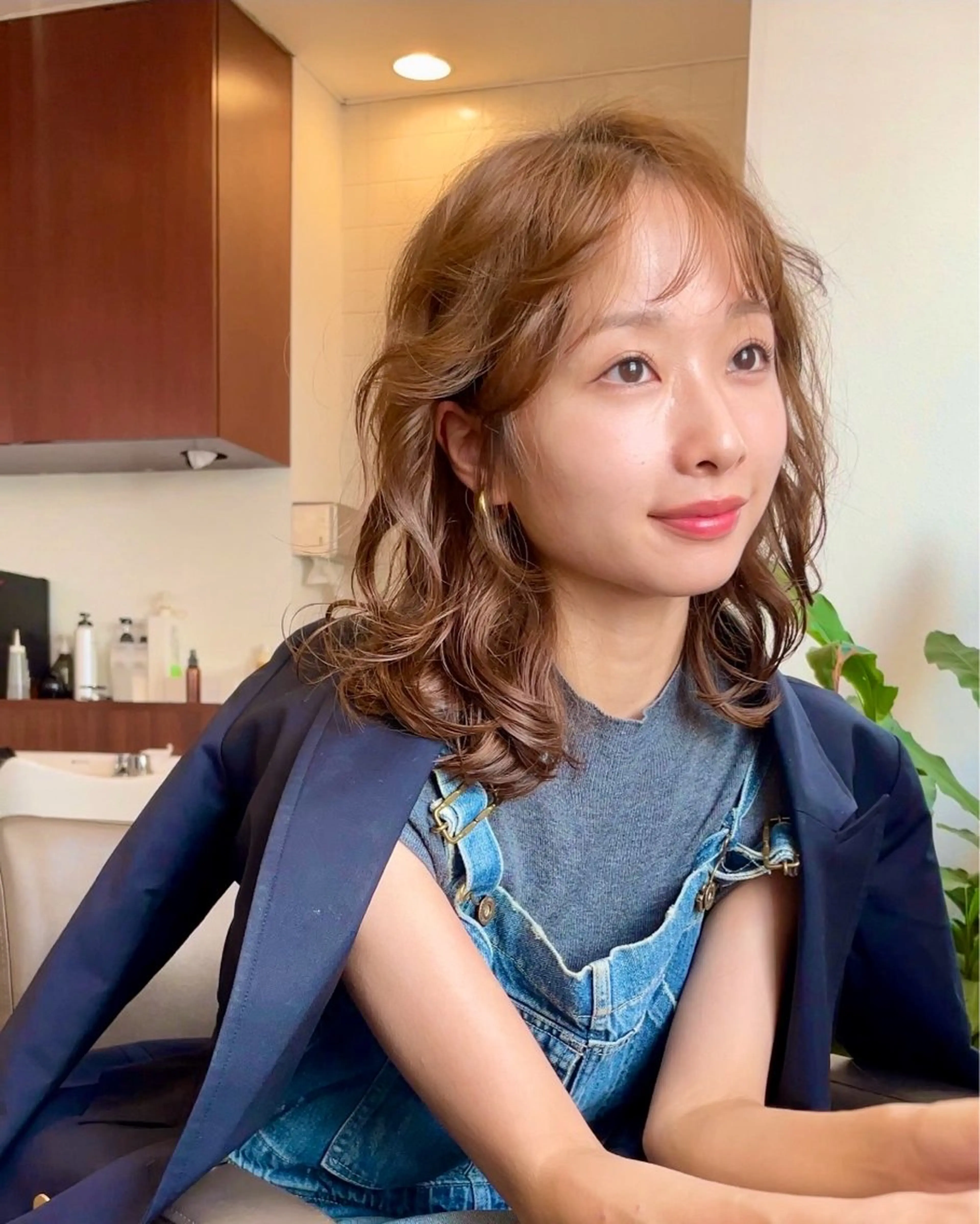 ミディアム カラー GROW middle所属・山梨 洸のヘアスタイル