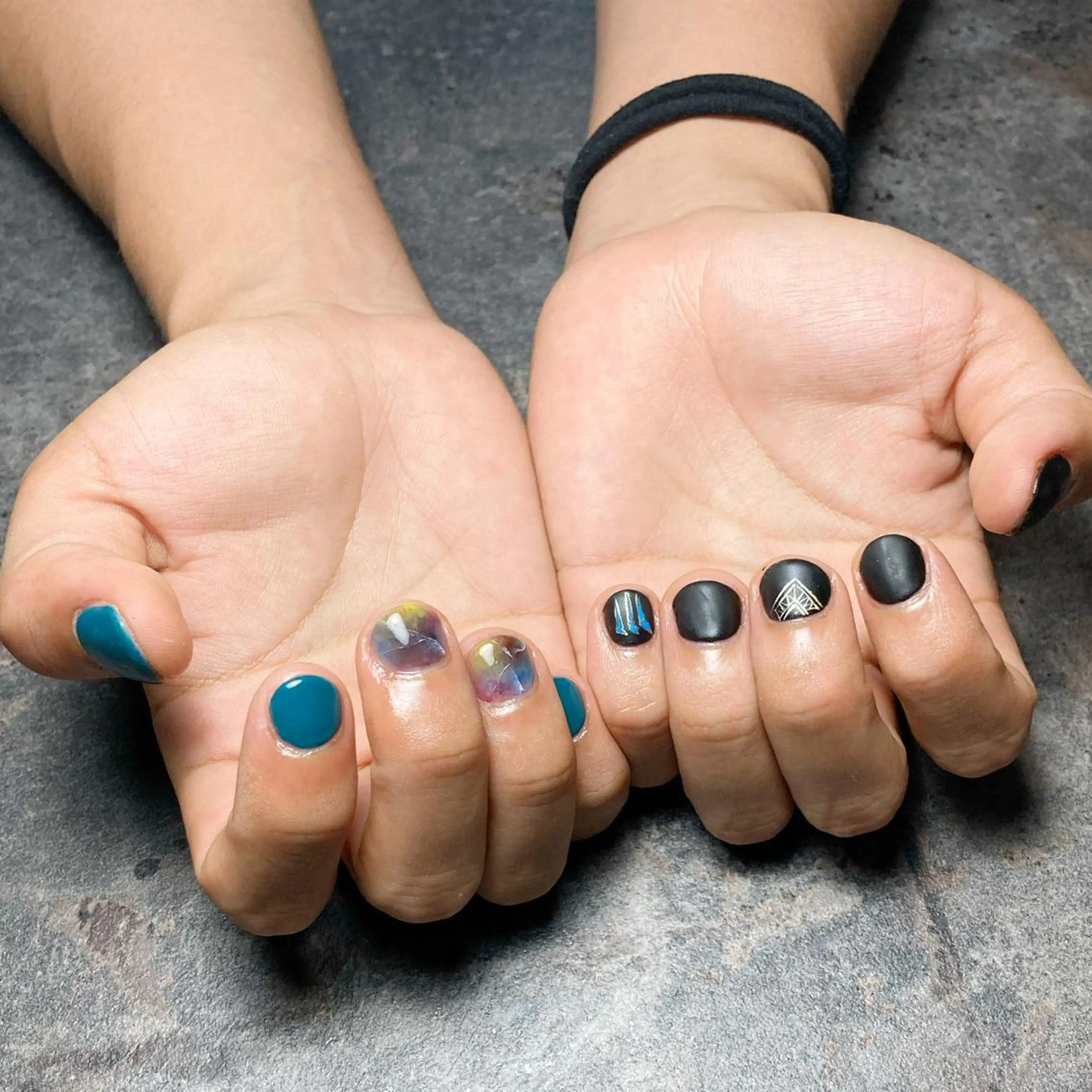 メンズ ネイル メンズネイル ハンドネイル Nail Salon liber所属・NailSalon liberのネイルデザイン