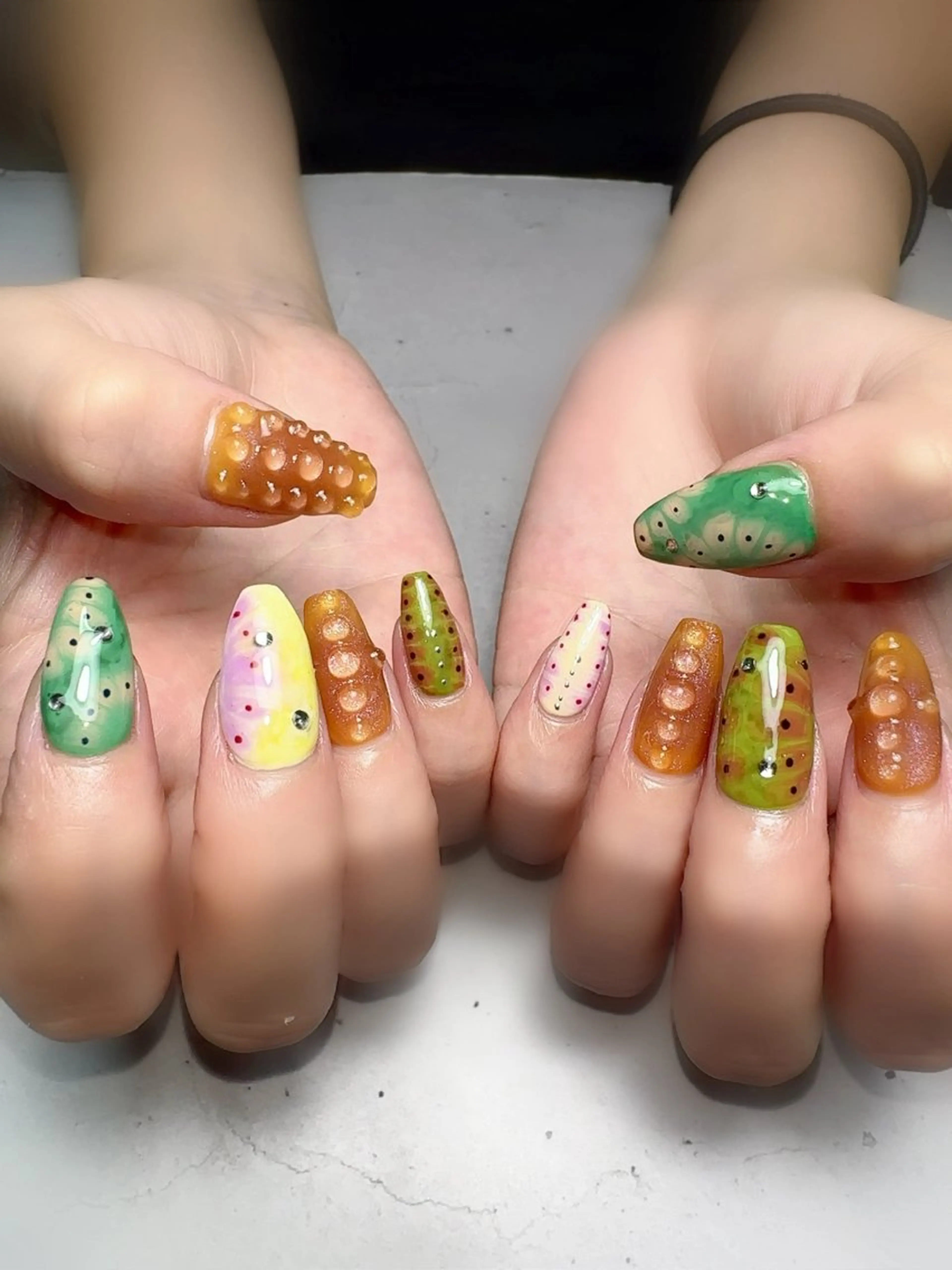 ネイル アートネイル ハンドネイル 上原 悠紀のネイルデザイン