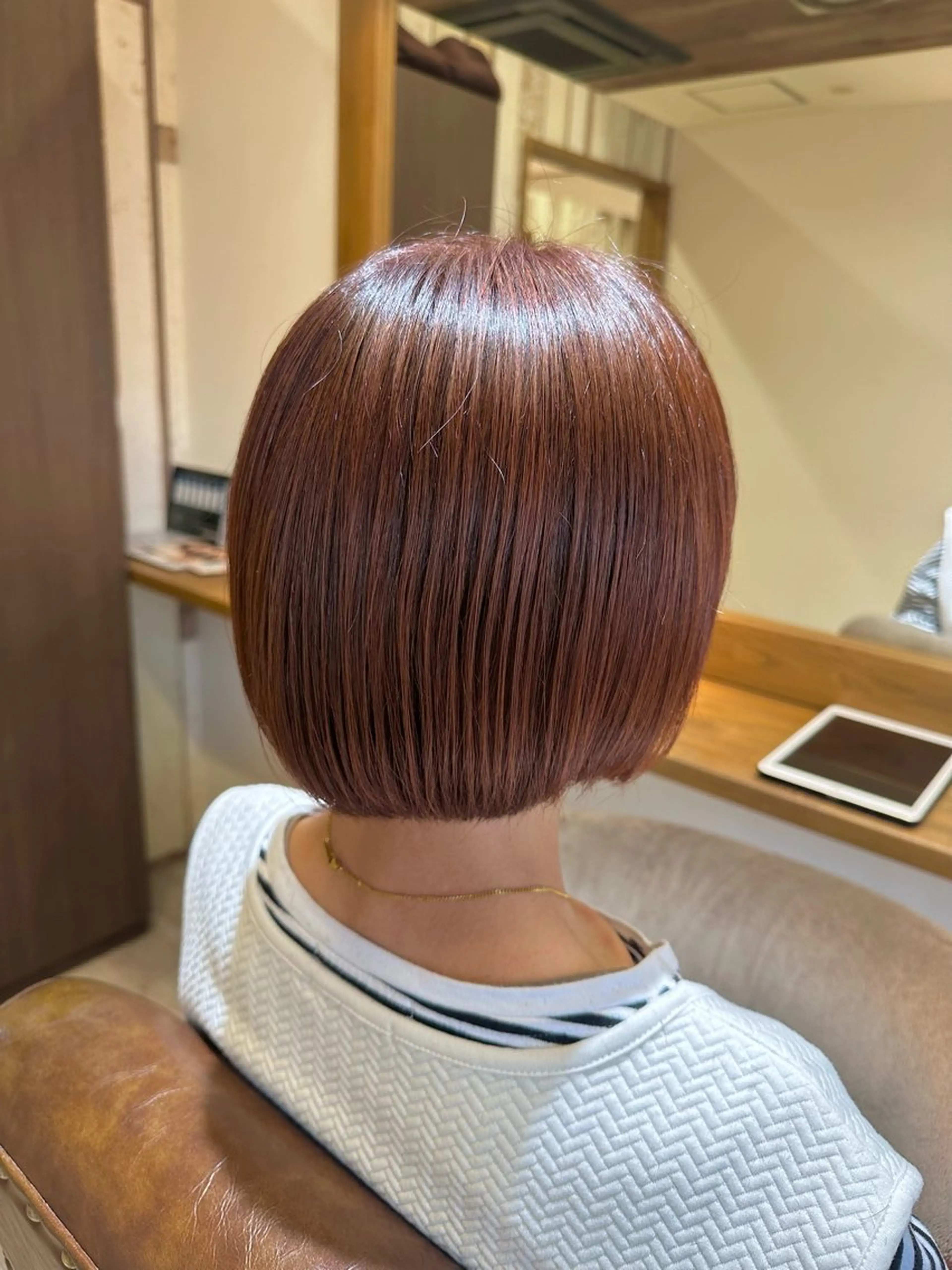 ショート ショートボブ ボブ ショートヘア カット ヘアカラー トリートメント 佐藤  真依のその他イメージ