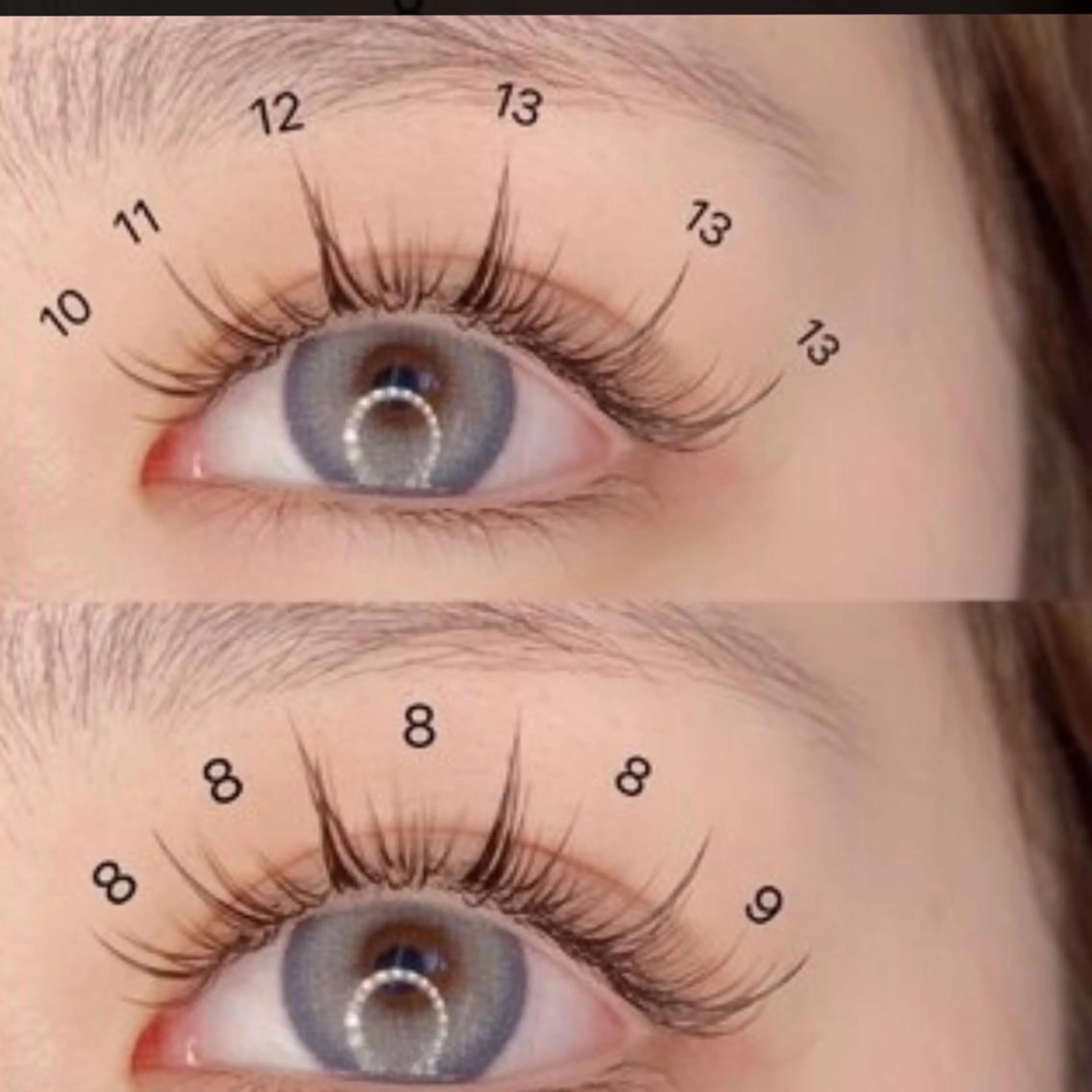 マツエク・マツパ プライベートサロン Ølriのマツエク・マツパデザイン