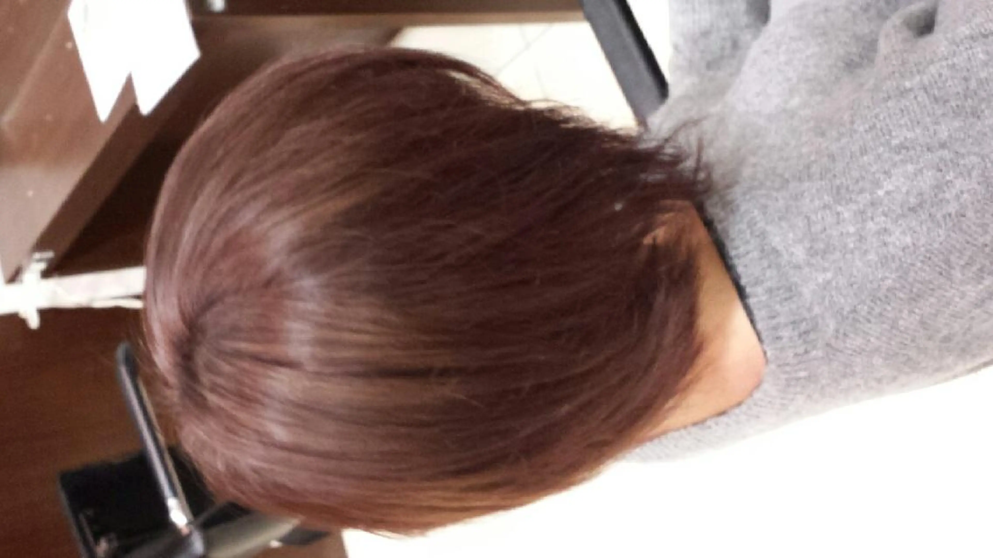 カラー ピンクカラー 大久保 隆蔵のヘアスタイル