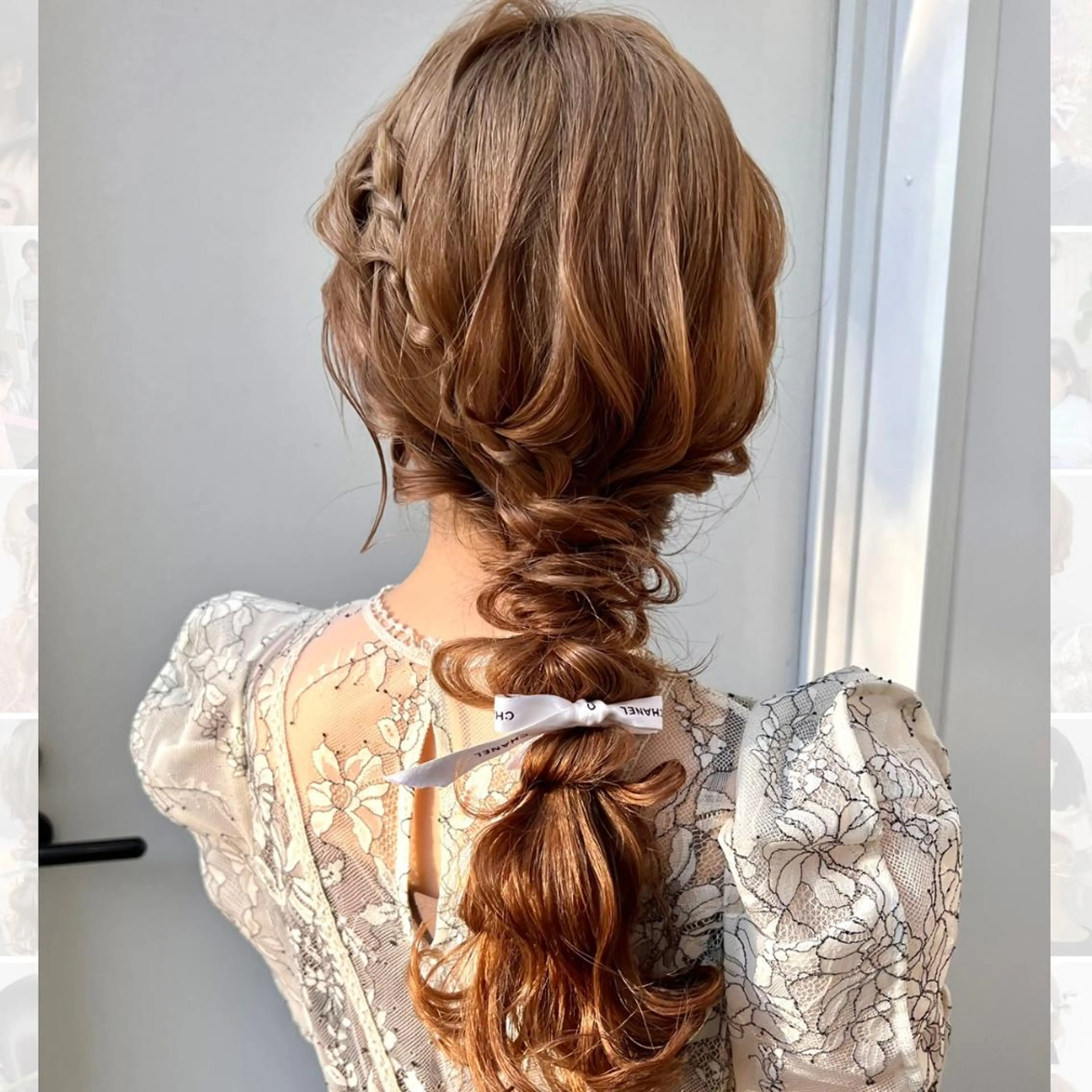 ロング ヘアアレンジ 結婚式・ブライダル ヘアセット GrandStory SHIBUYA所属・卒業式お呼ばれ🕊️ ヘアセット✴︎ミキのヘアスタイル