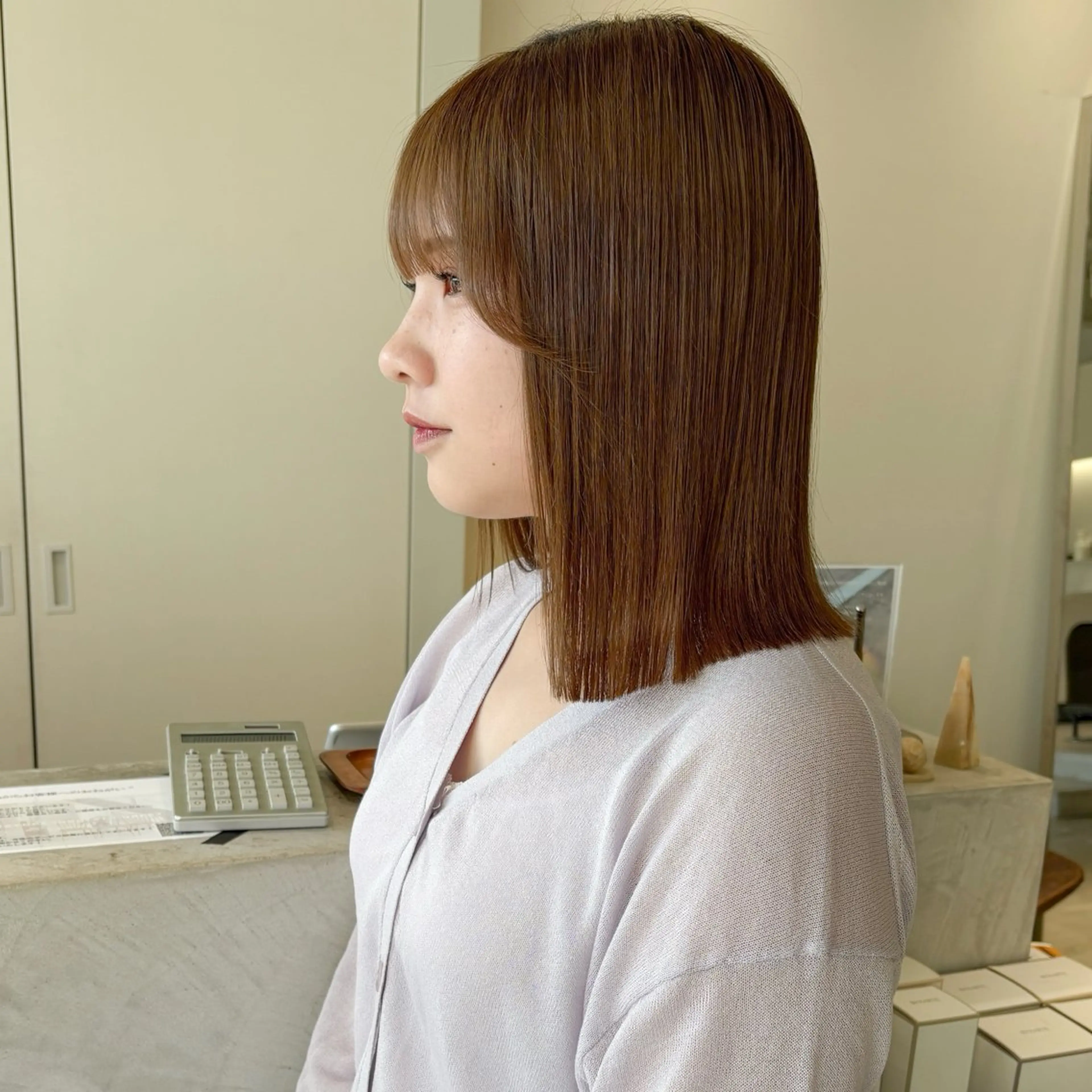 前髪カット✂️の写真