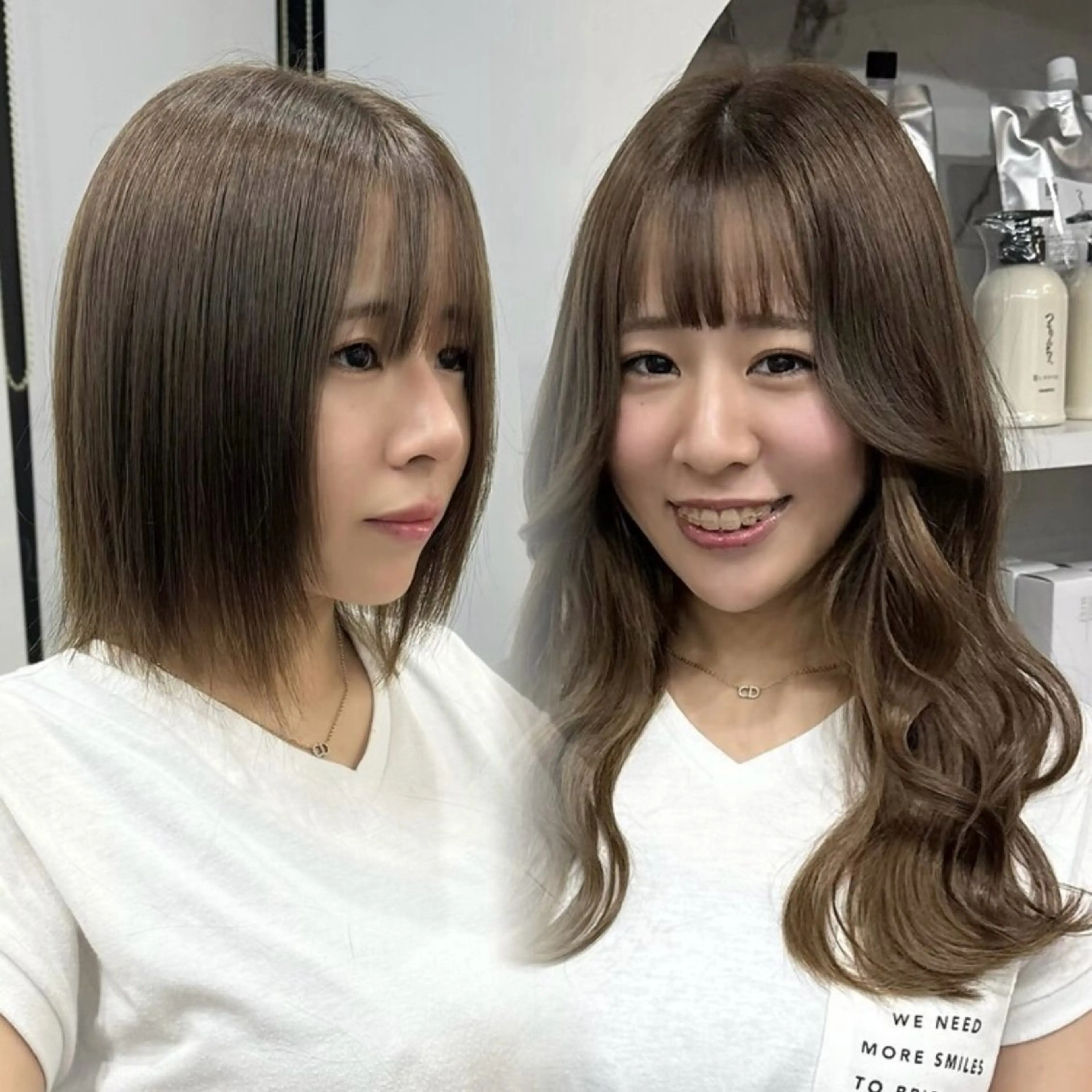 ロング エクステ エクステモデル募集 💗大阪梅田/川上のヘアスタイル