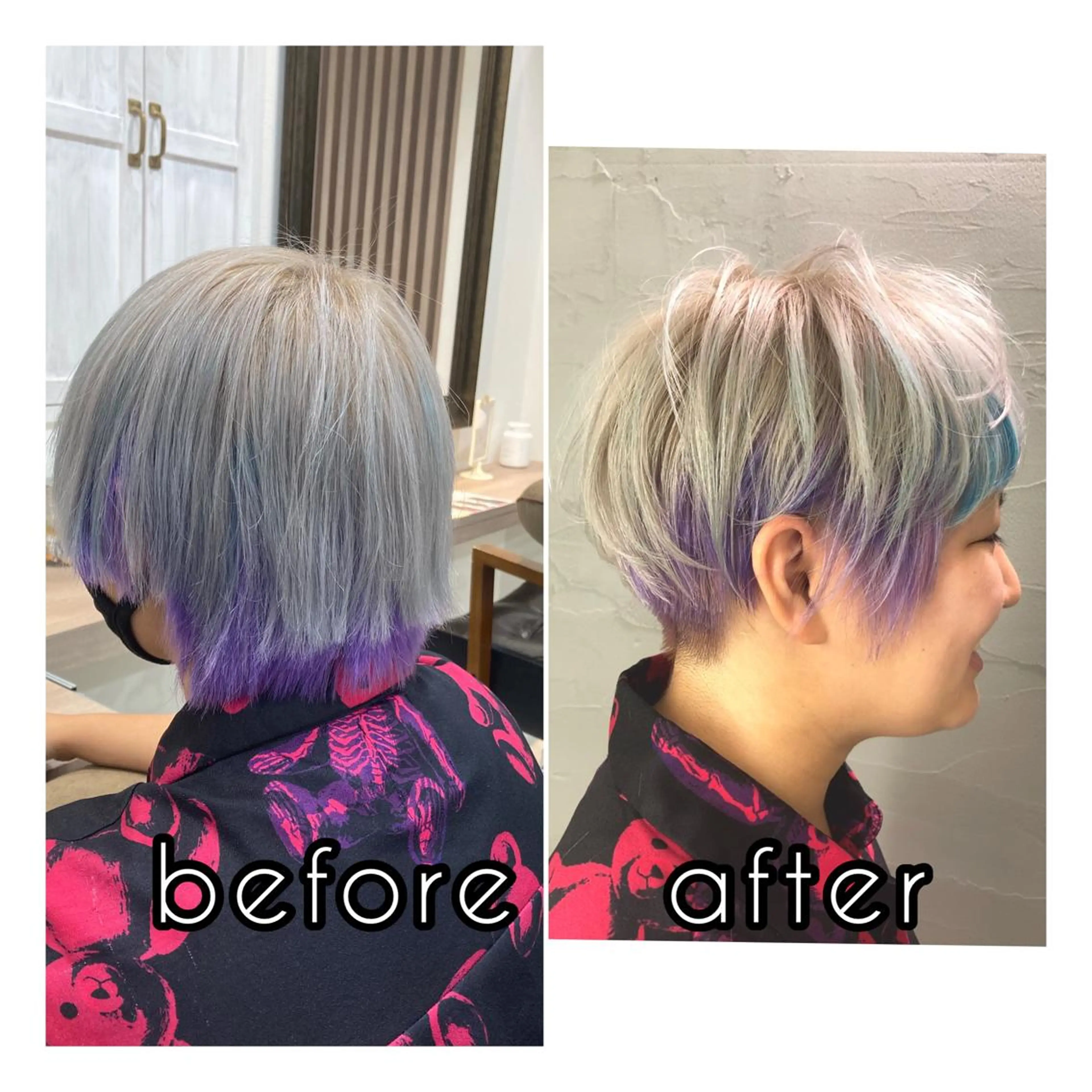 ショート Re-Bell所属・中江 翔のヘアスタイル