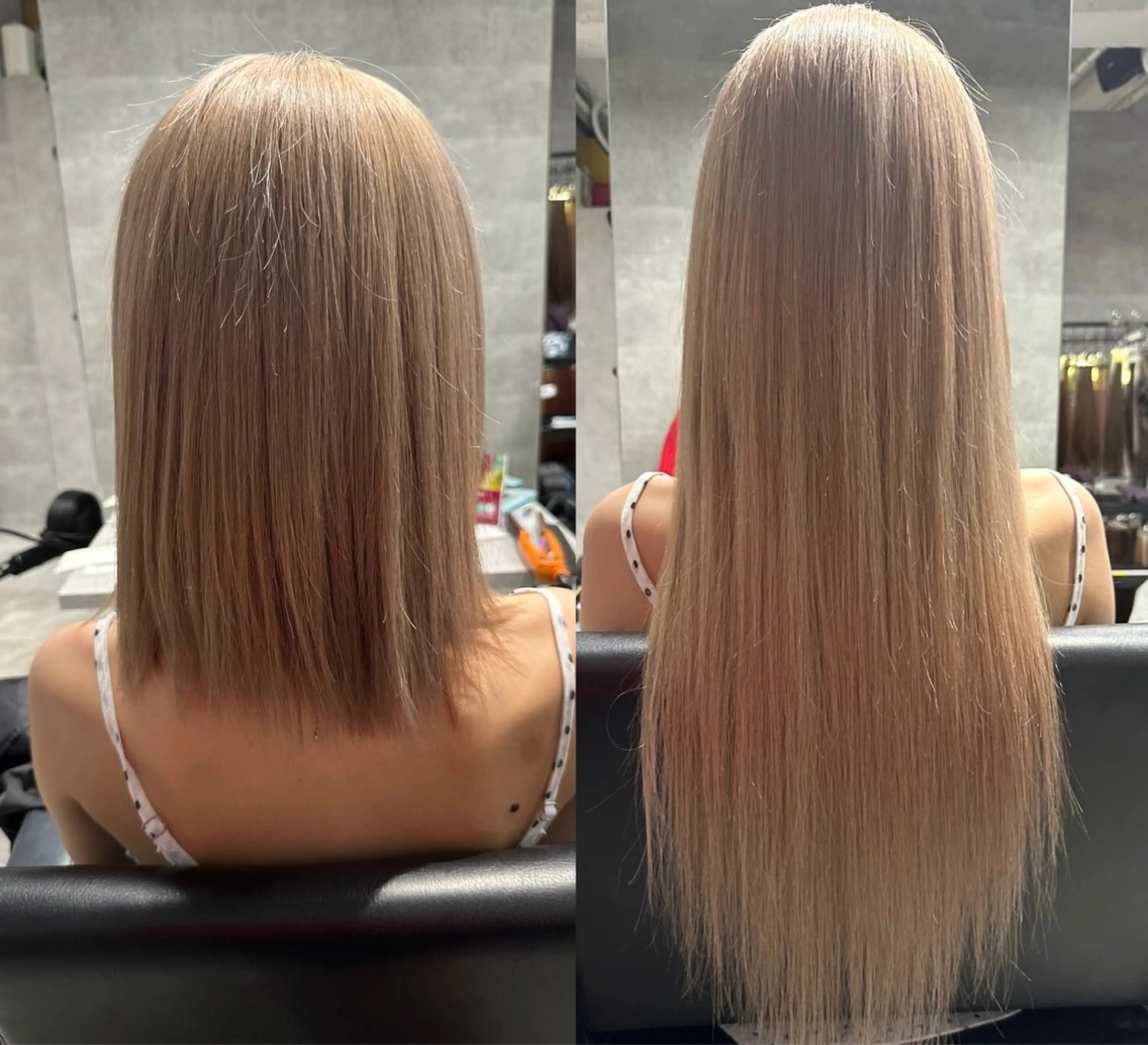 川浪 ほほみのヘアスタイル