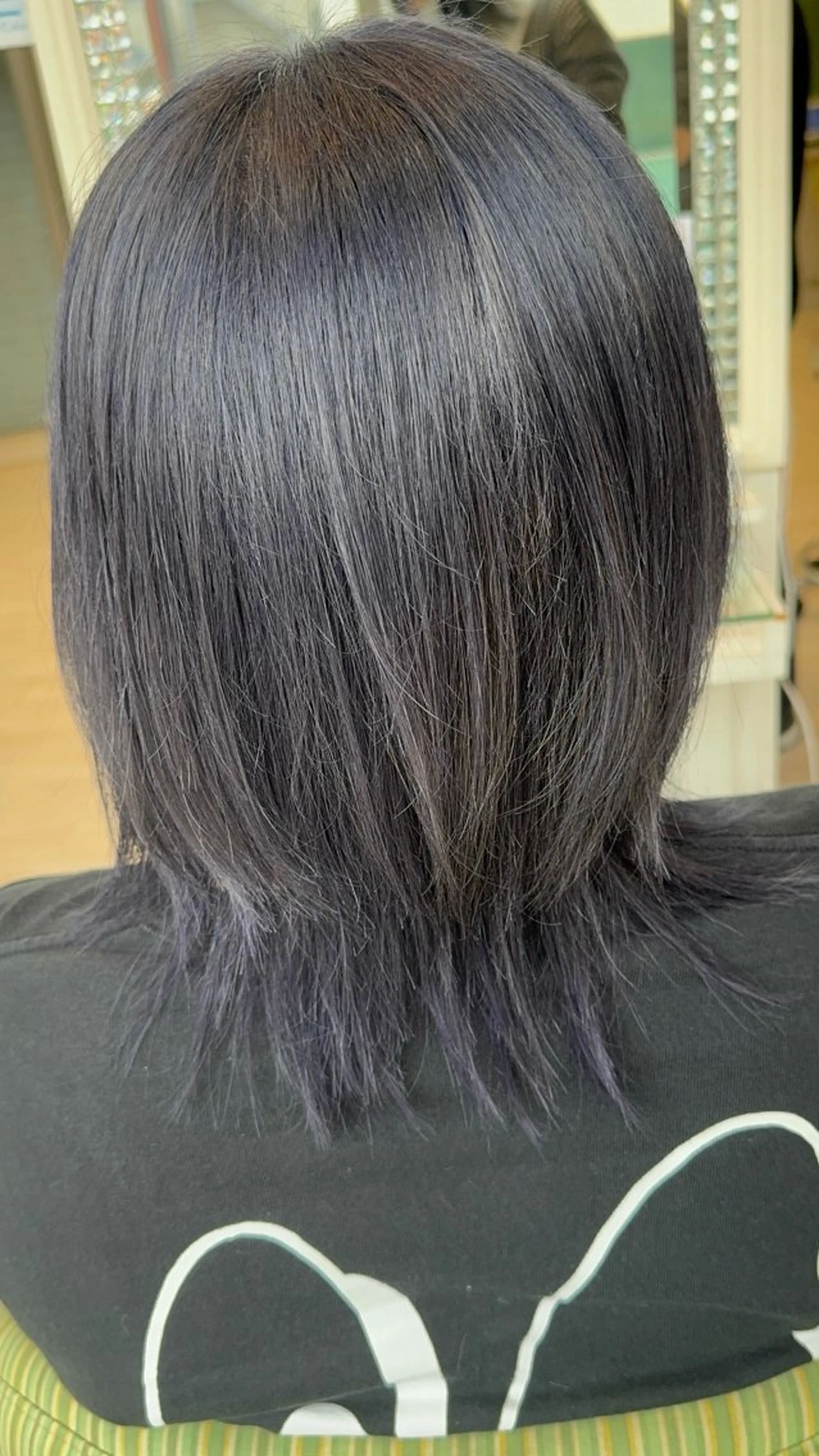 ミディアム カット ヘアカラー 松尾 怜奈のヘアスタイル