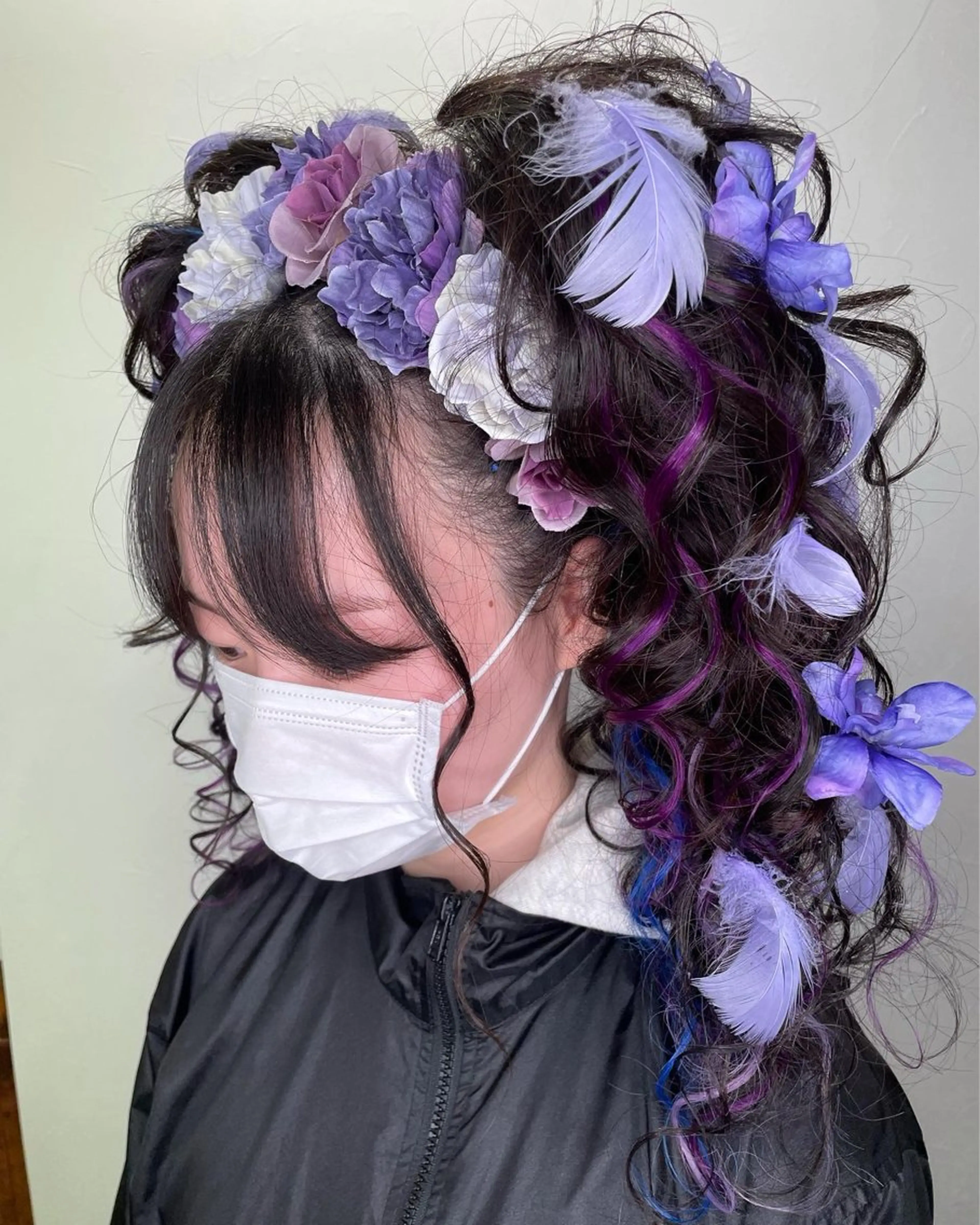 ロング ヘアセット エクステ＊美髪サロン KR2S河内長野店長のヘアスタイル