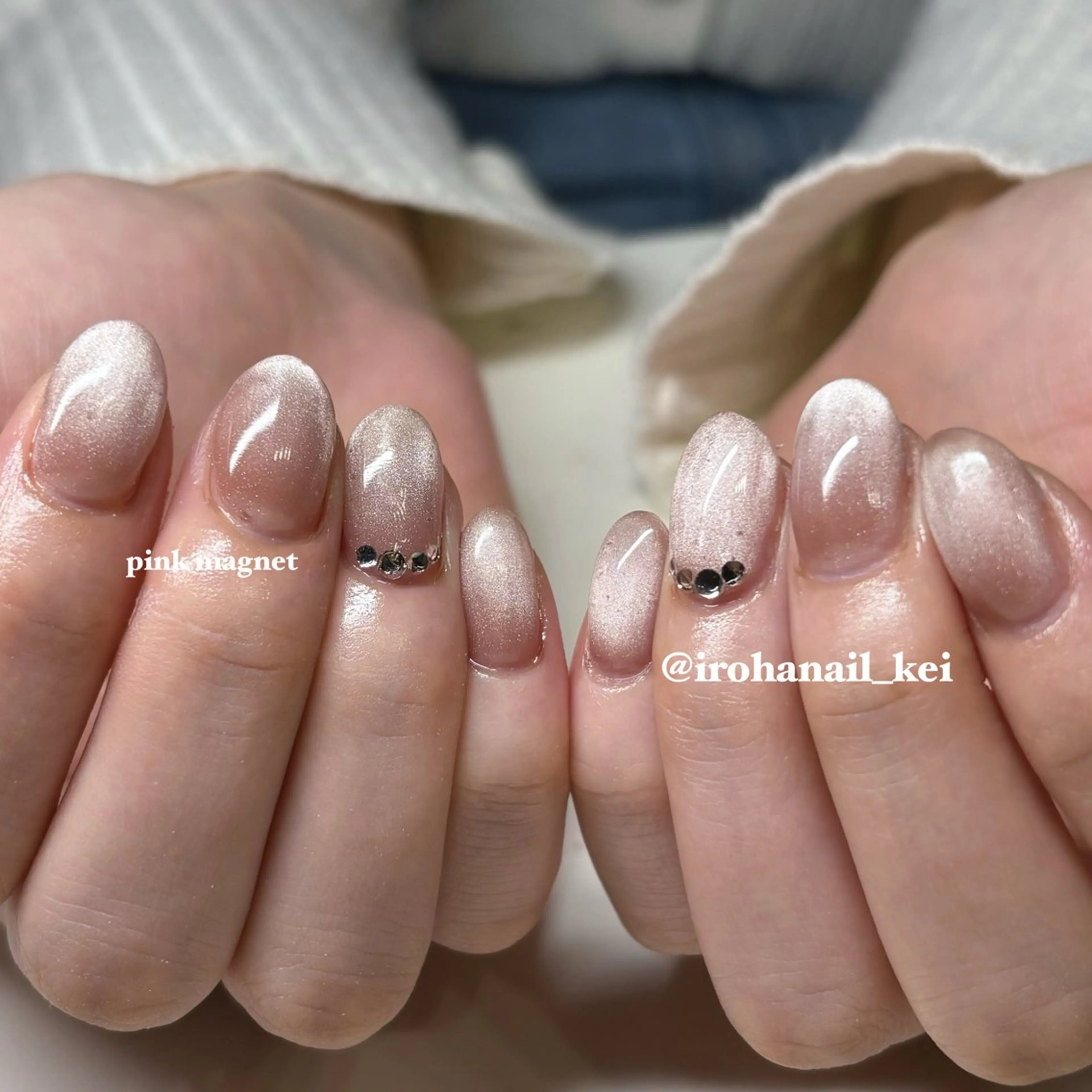 ネイル マグネットネイル IROHA NAIL_けい🐶のネイルデザイン