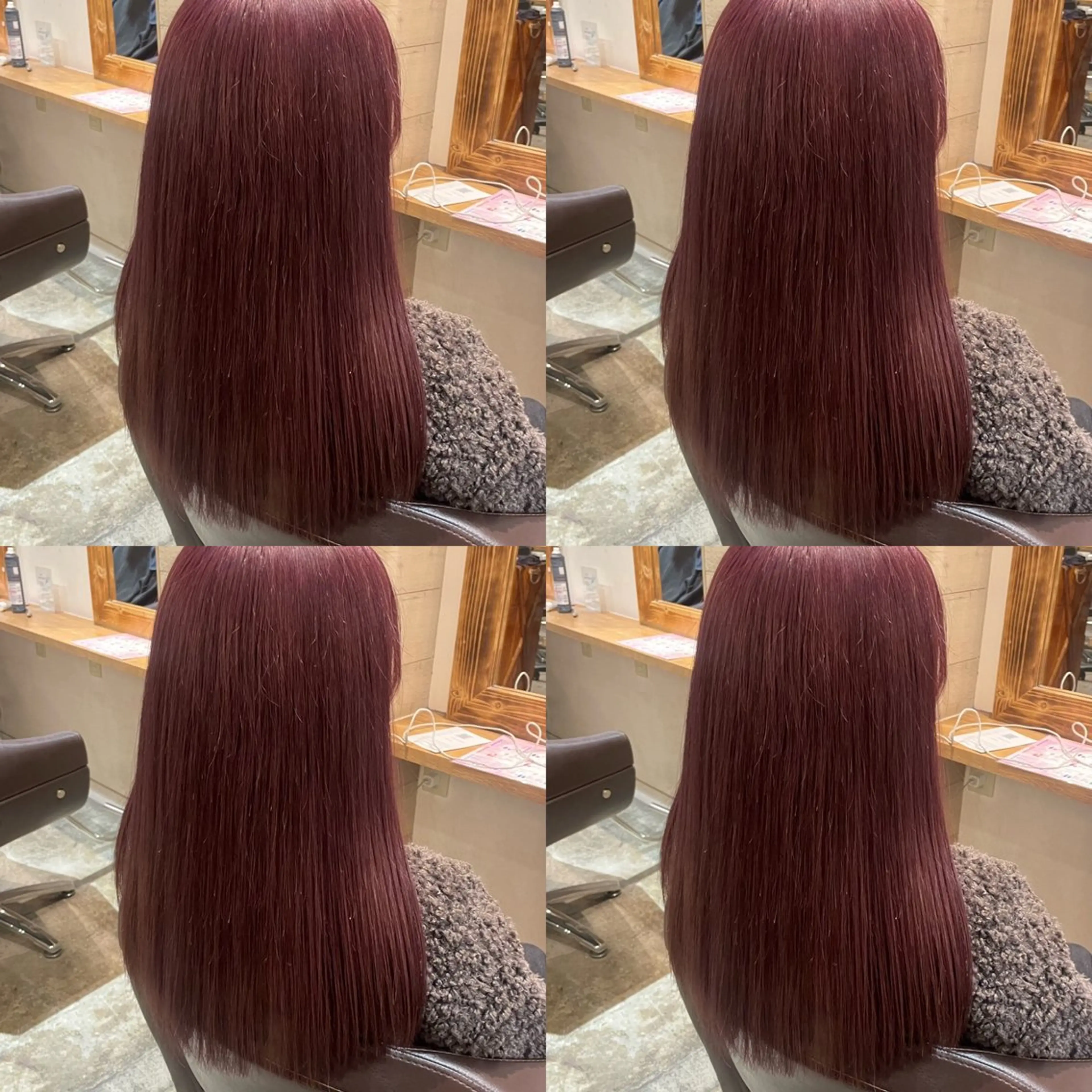 セミロング カラー ヘアカラー トリートメント Minami. 🩵 再現性特化ヘアのヘアスタイル