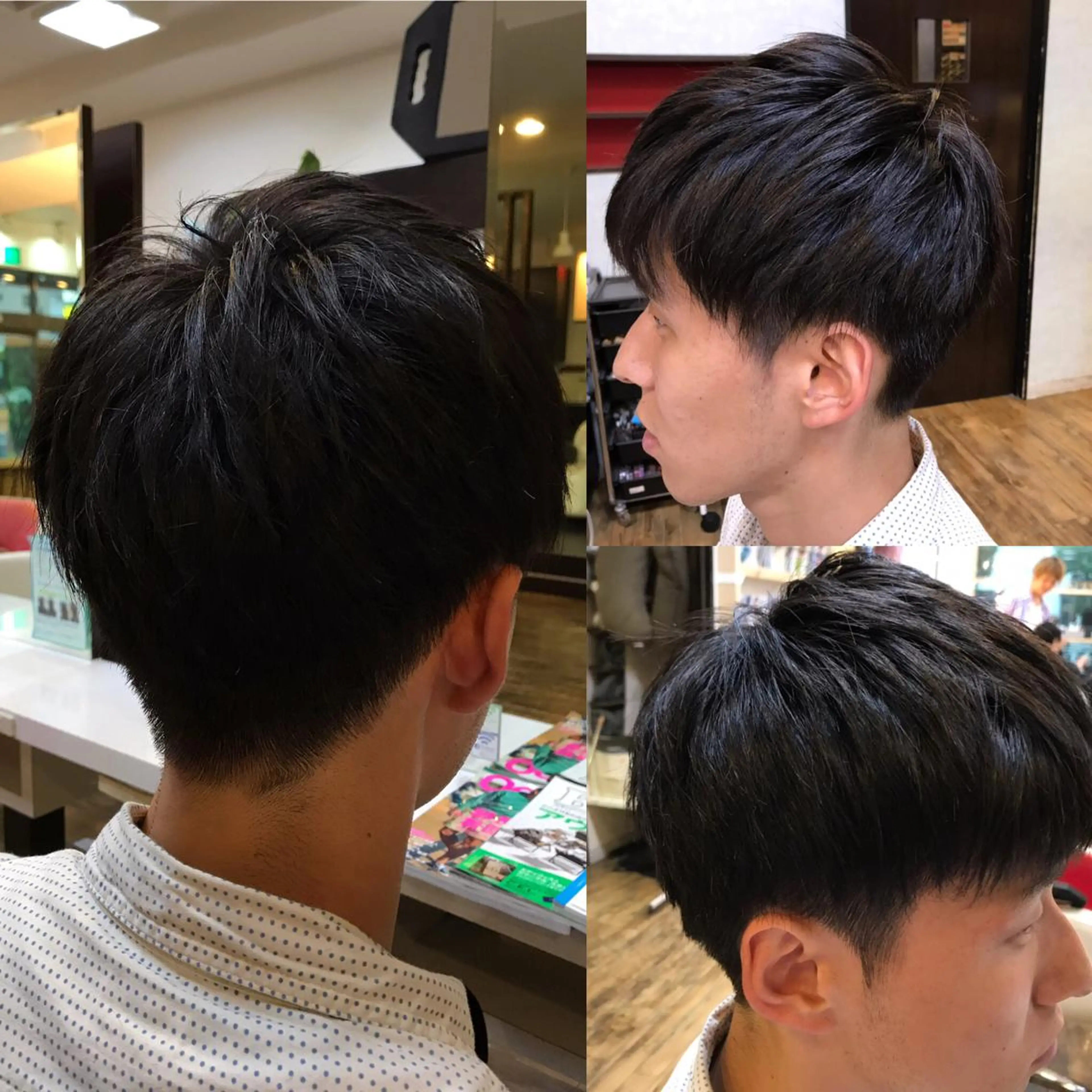 ショート メンズ メンズショート ショートヘア カット 赤羽、髪質改善サロン 吉野リョウスケのヘアスタイル