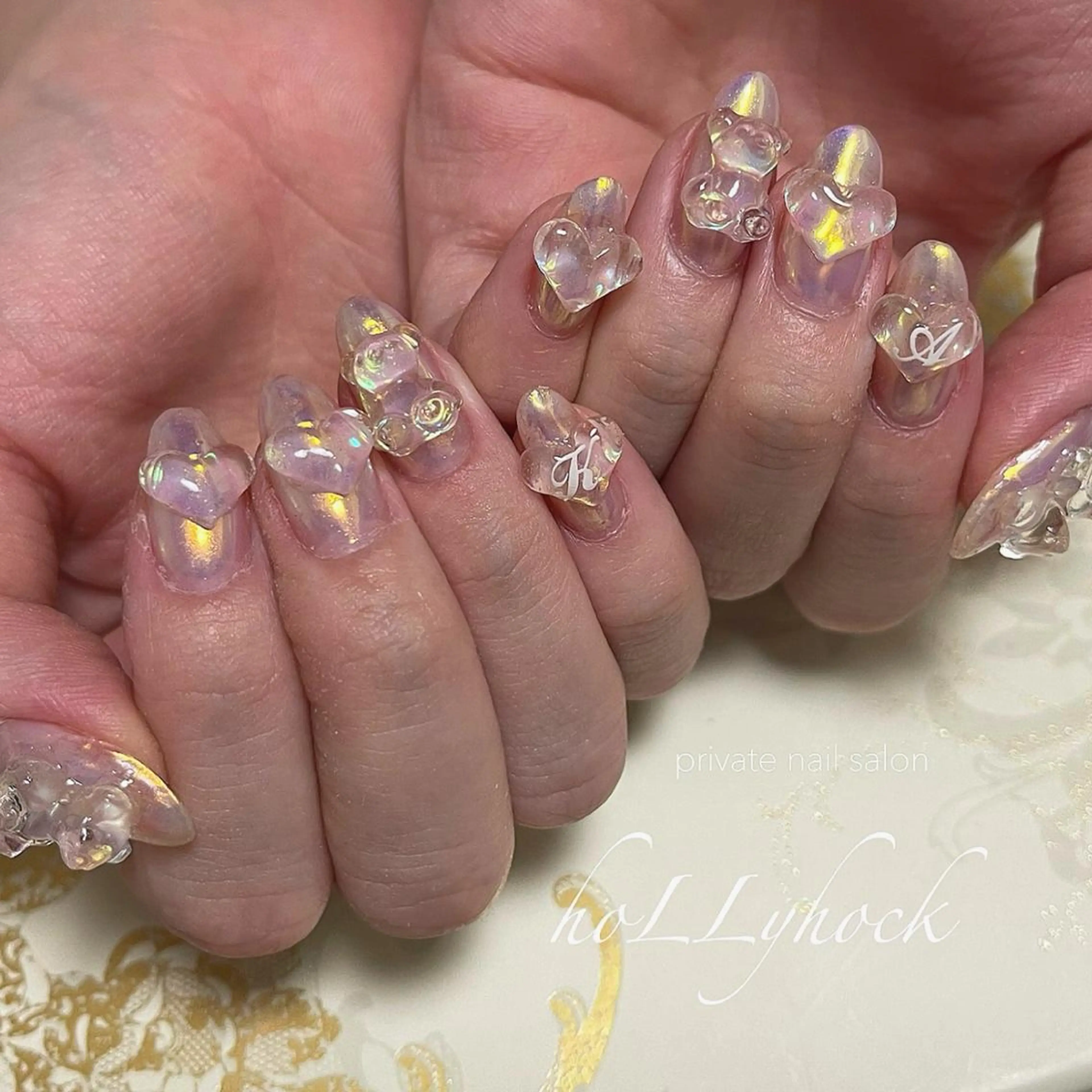 ネイル nail salon hoLLyhockのネイルデザイン