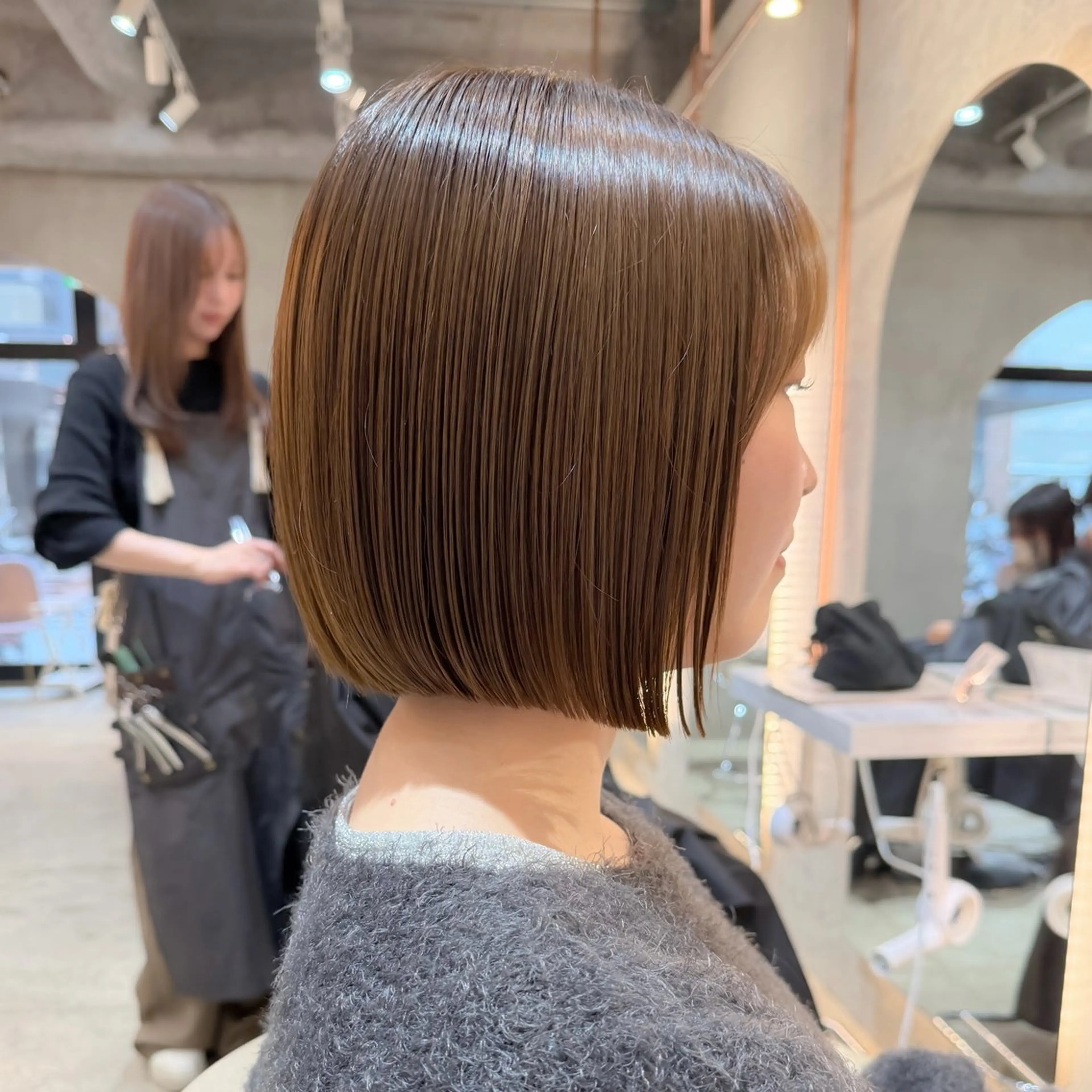 ショート カット ヘアカラー トリートメント 🌹ボブ/髪質改善 韓国ヘア🌹澤口龍成のヘアスタイル