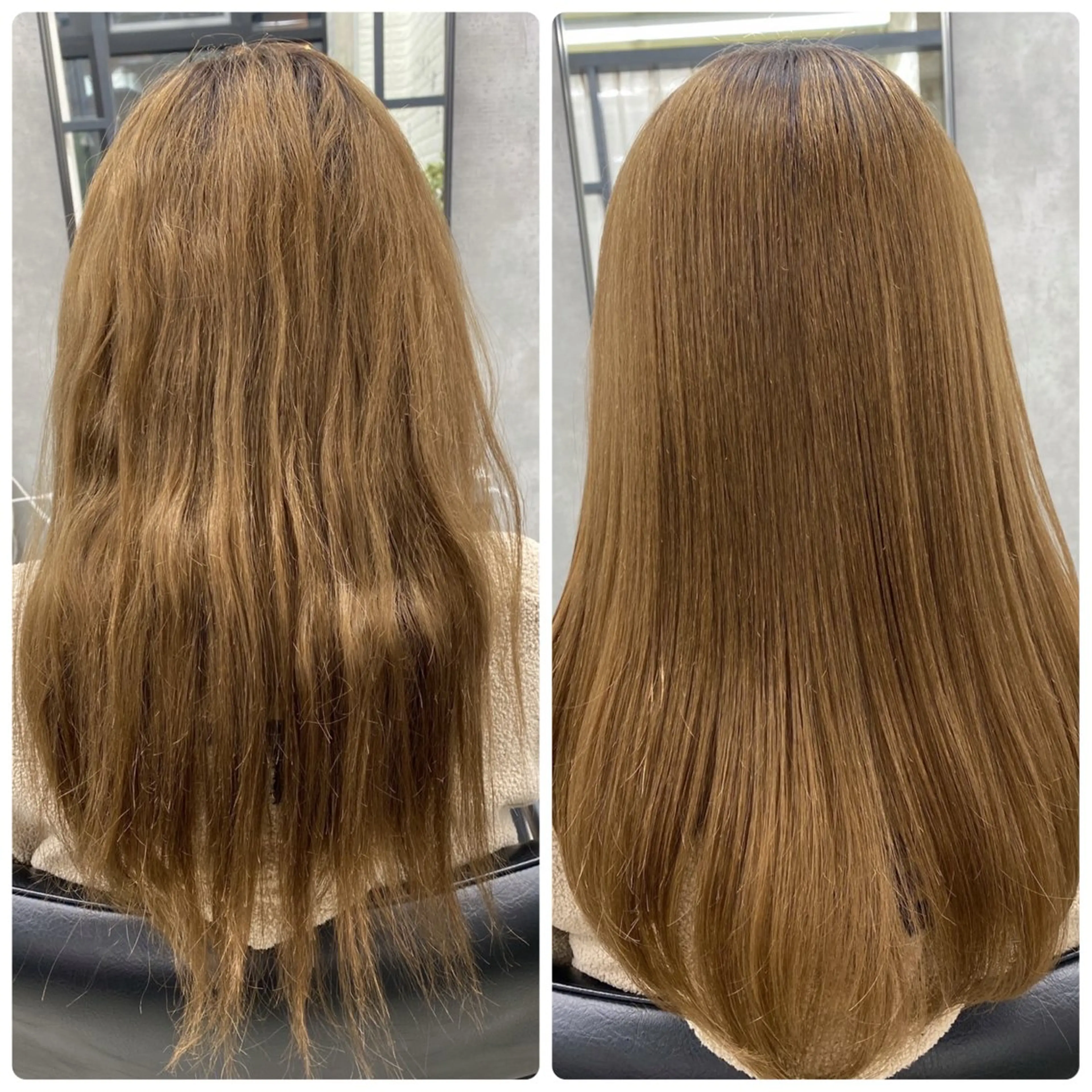 ロング カラー 髪質改善 縮毛矯正 トリートメント 巻ける縮毛矯正🌸 勝倉　麗のヘアスタイル