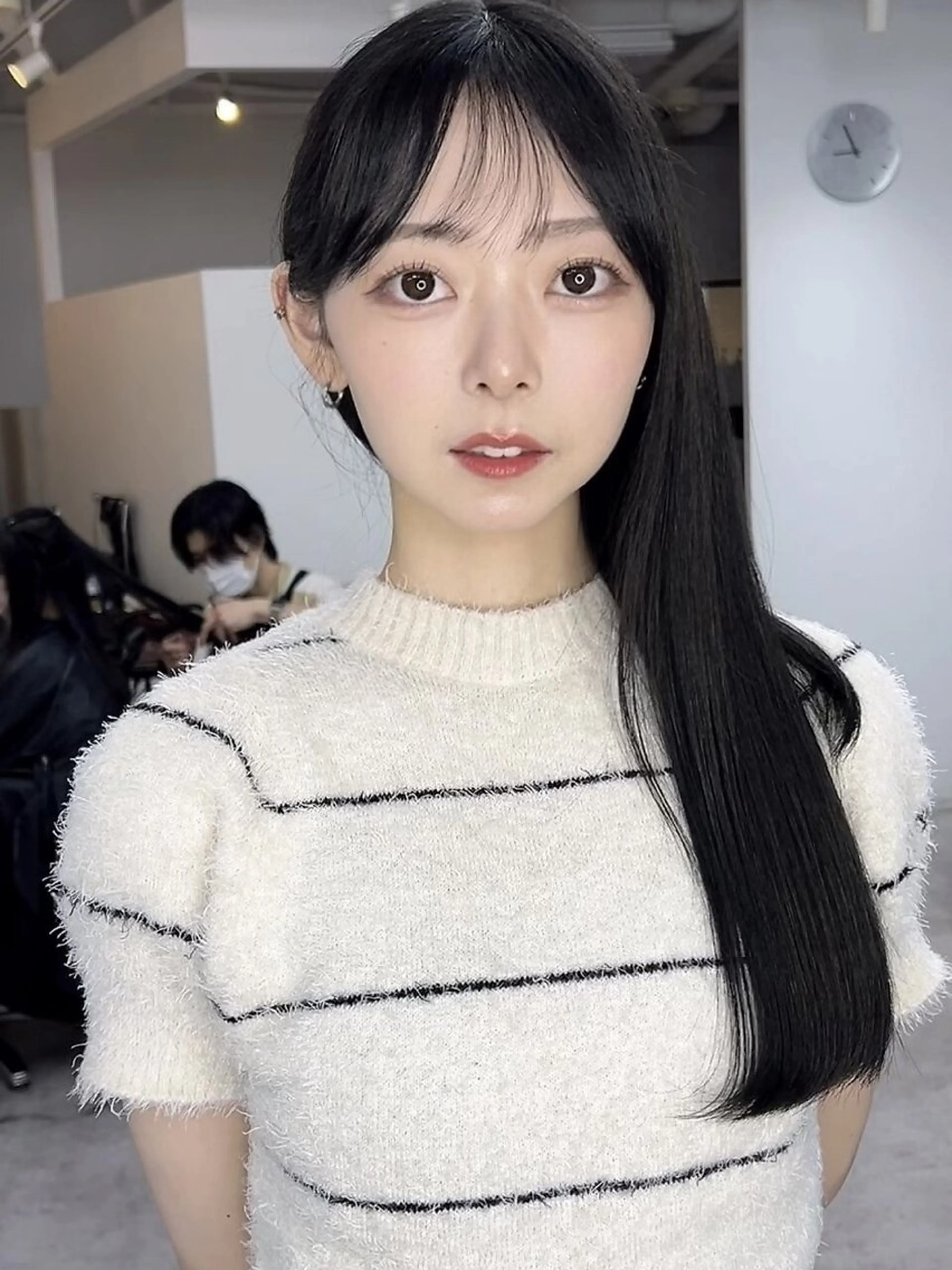 ロング カット トリートメント 猿渡 竜司のヘアスタイル