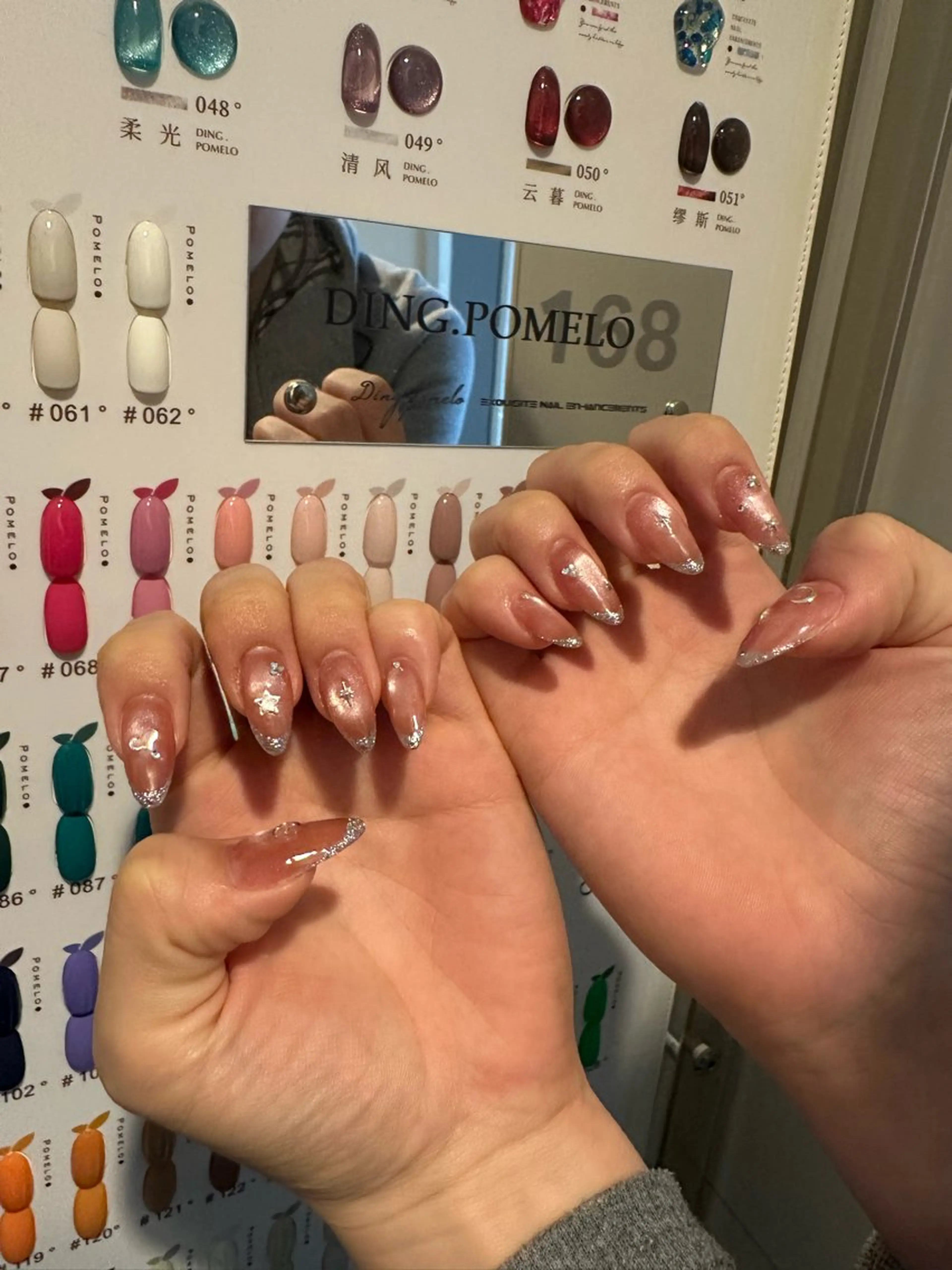 ネイル 韓国ネイル 持ち込み ハンドネイル EMI ANA.CHUOのネイルデザイン