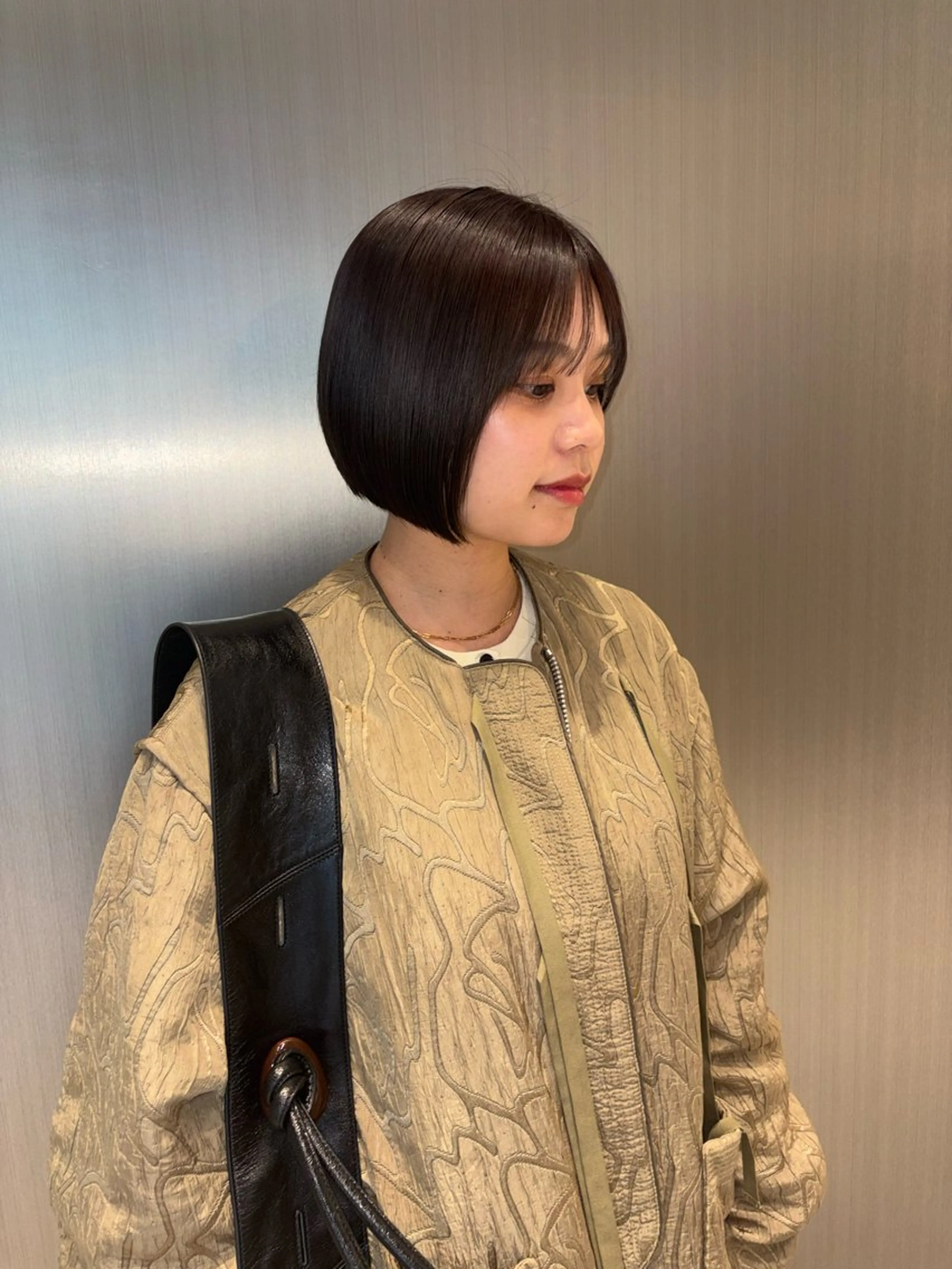 ショート カラー カット ヘアカラー トリートメント 吉武 茂暉のヘアスタイル