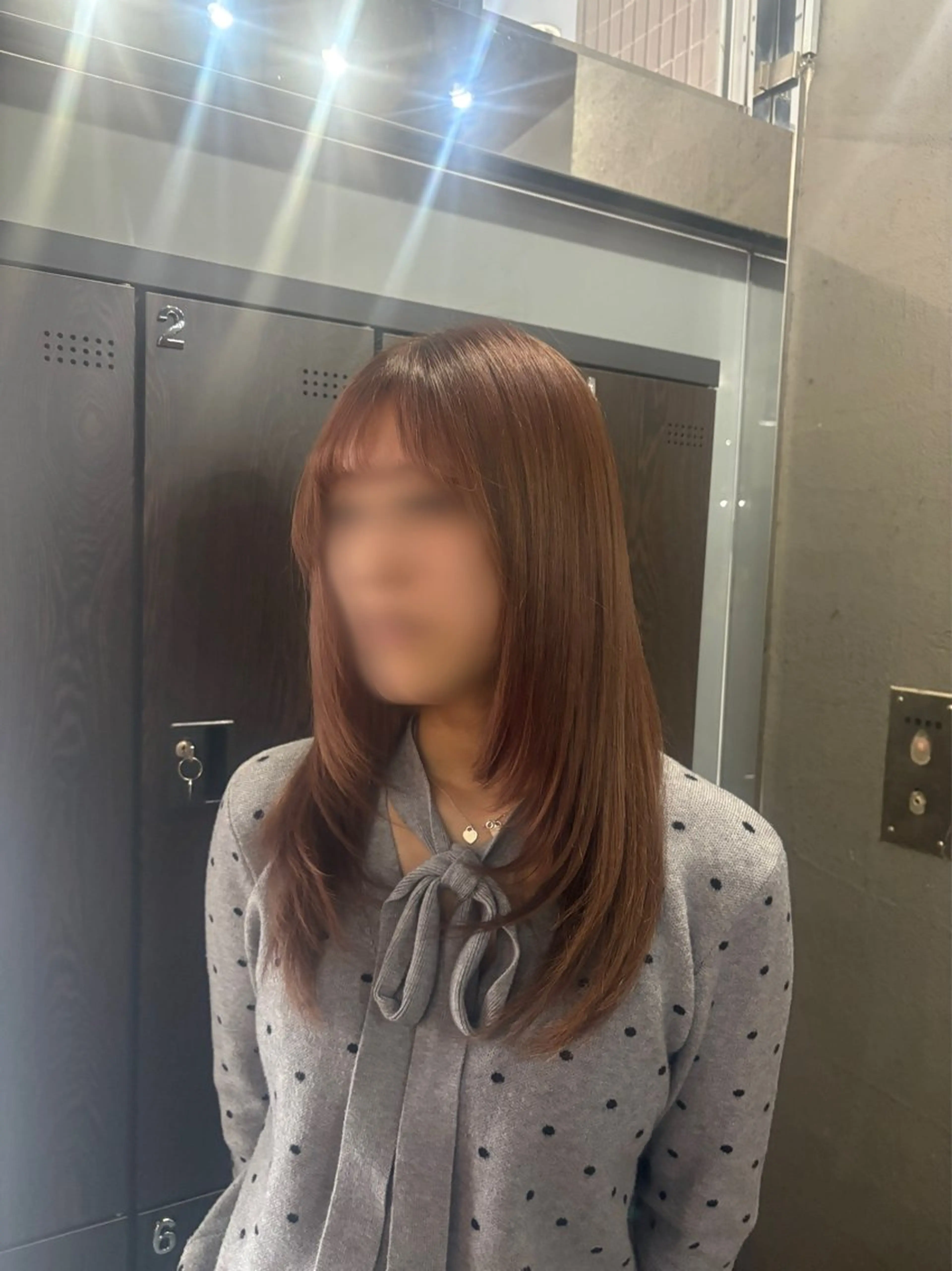 セミロング カット BULL松戸⭐️ 渡邉 春佳のヘアスタイル