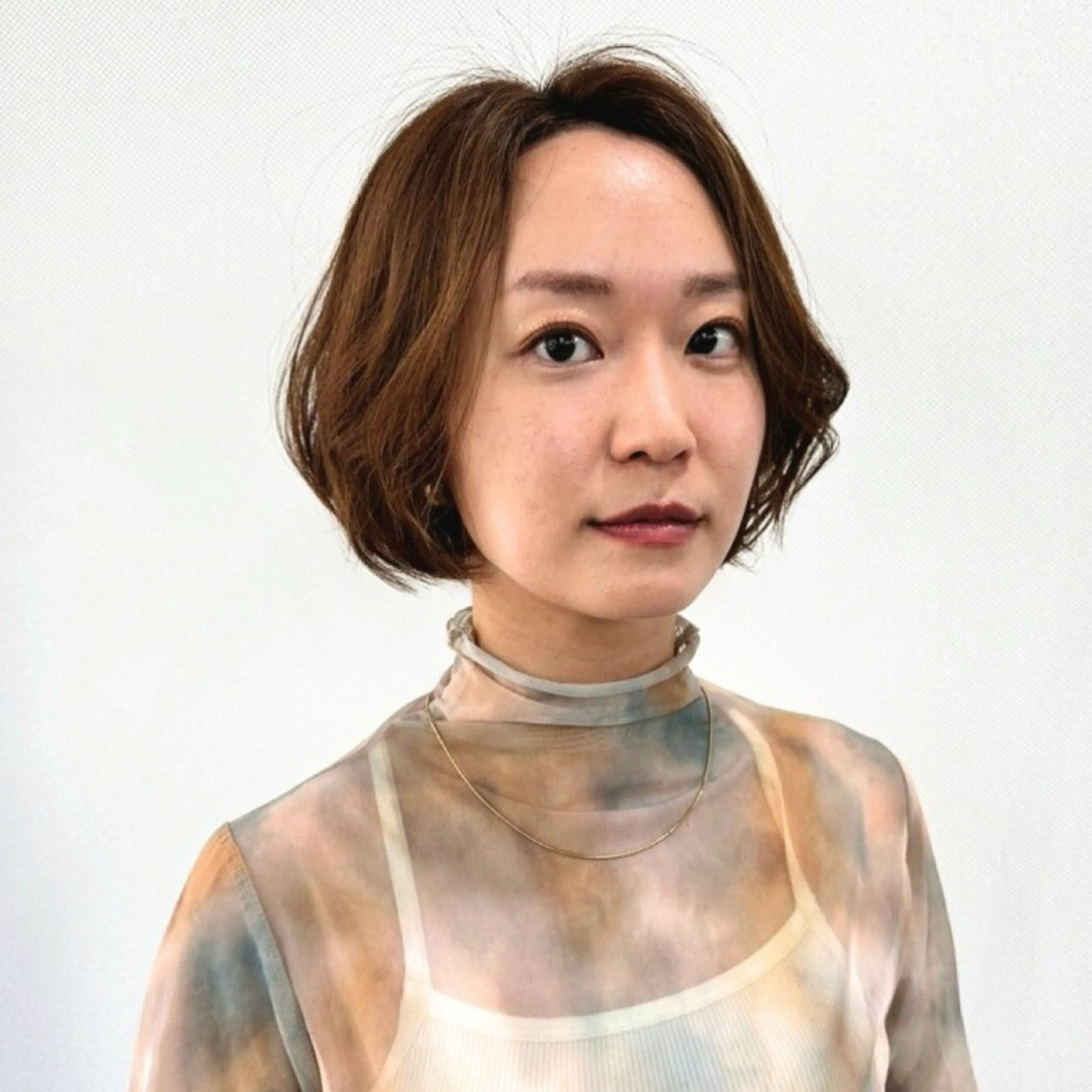 ショート カラー カット ヘアカラー Endearing所属・Endearing 北澤那未🌟銀座のヘアスタイル