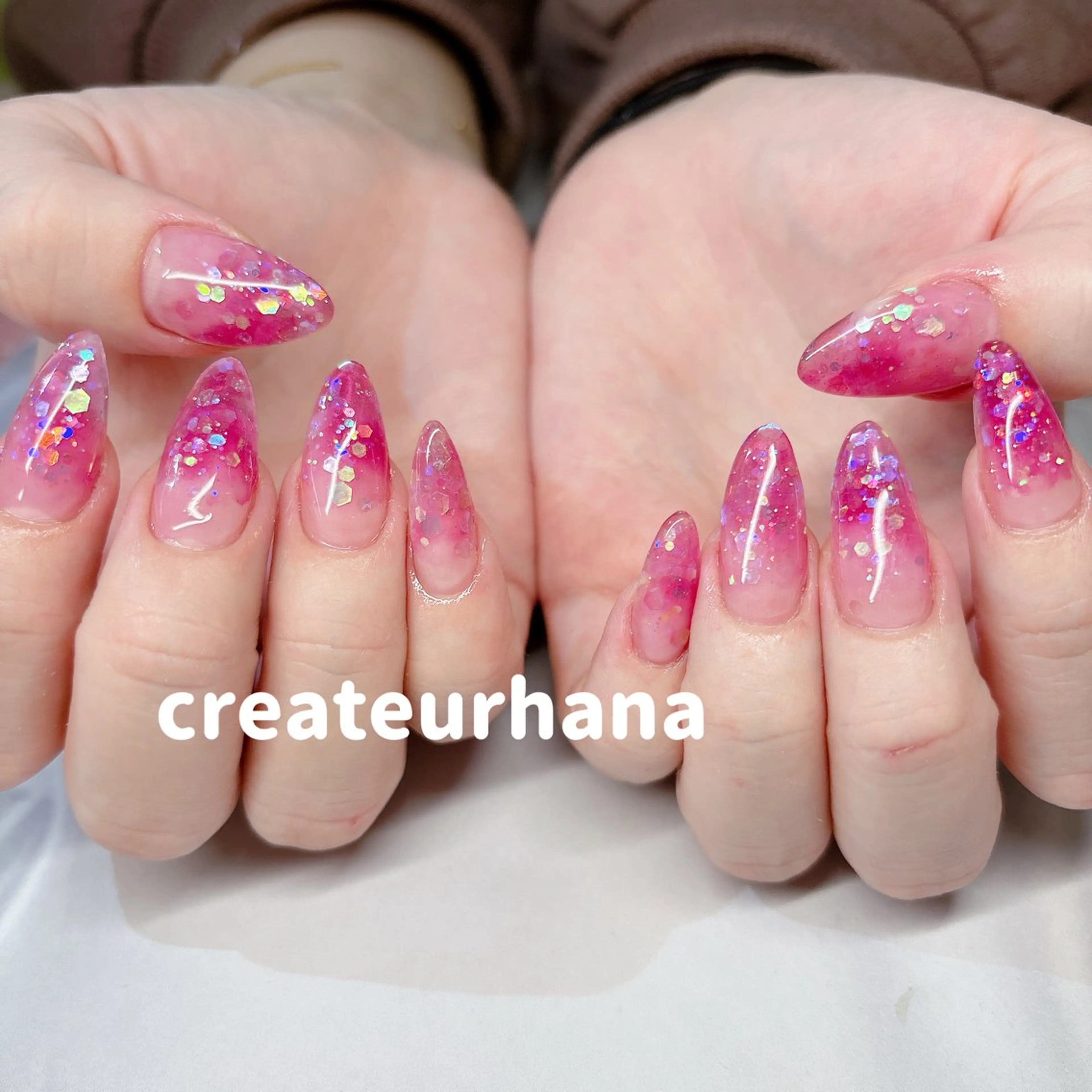 ネイル クレアトゥール華所属・クレアトゥール華 西村のネイルデザイン