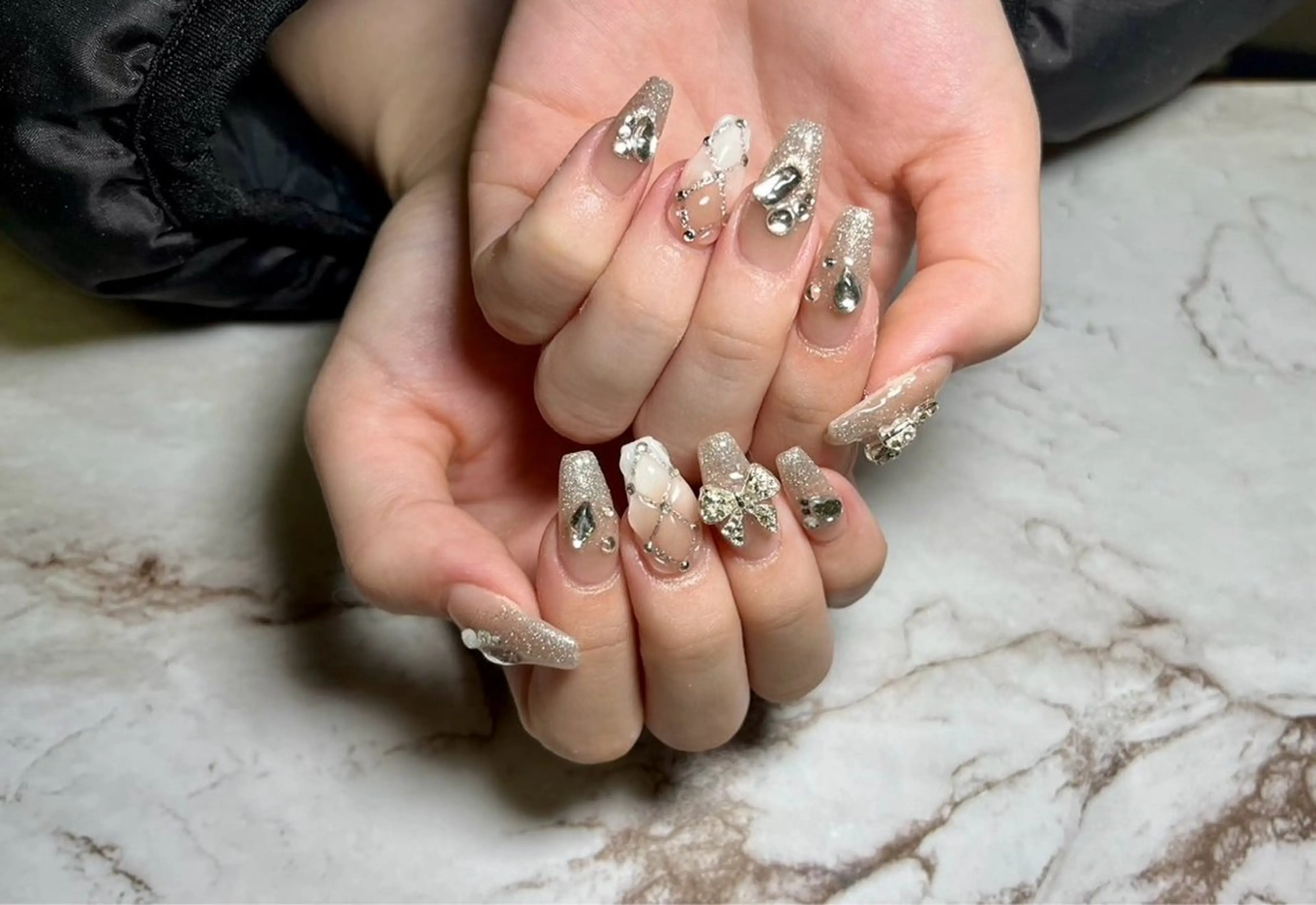 ネイル リボン NAIL salon ACEのネイルデザイン