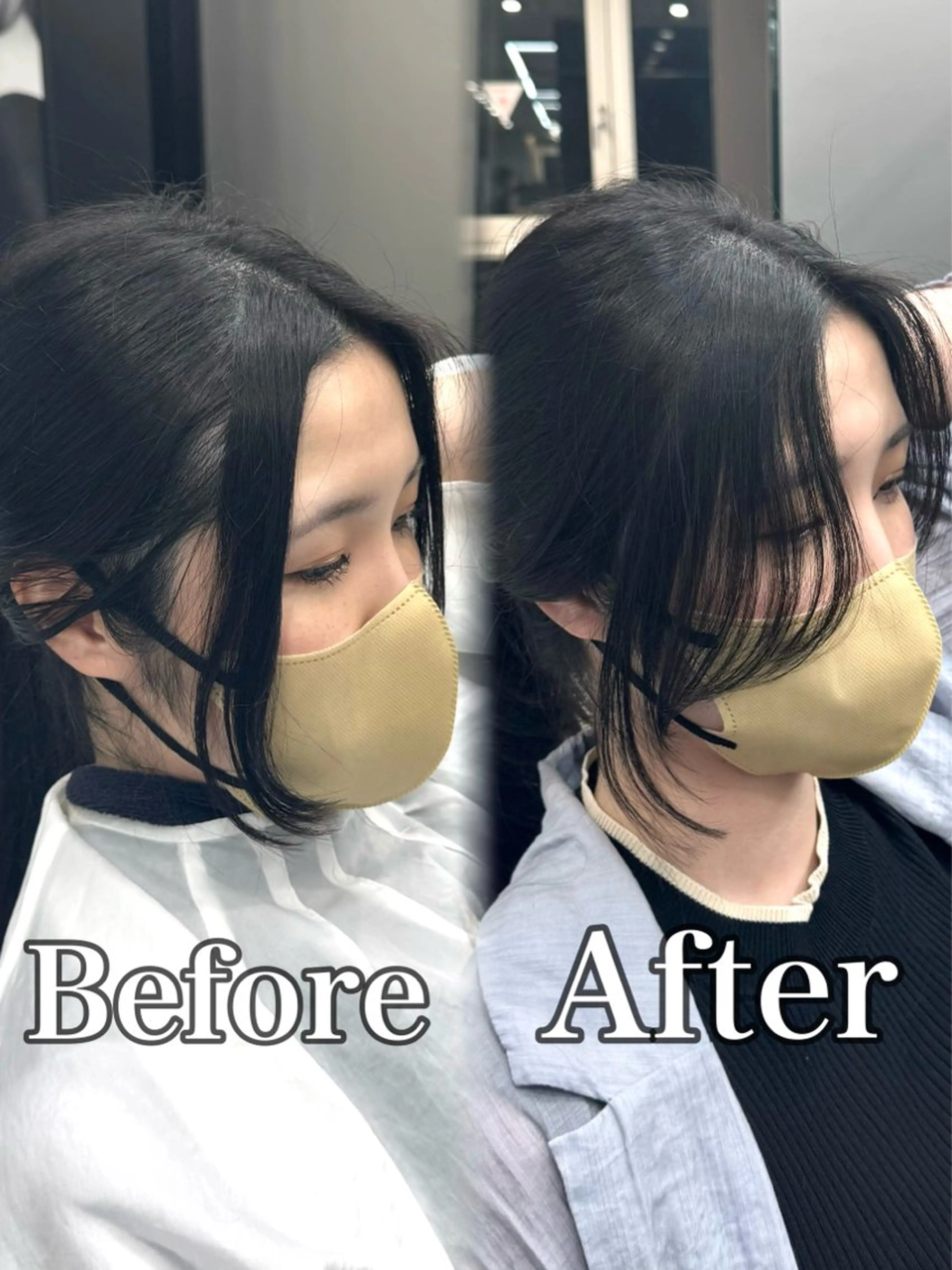 ロング カラー カット HARUKI MINATO Japan SENDAI所属・🌈【透明感・韓国 ヘア】がっきー🌈のヘアスタイル