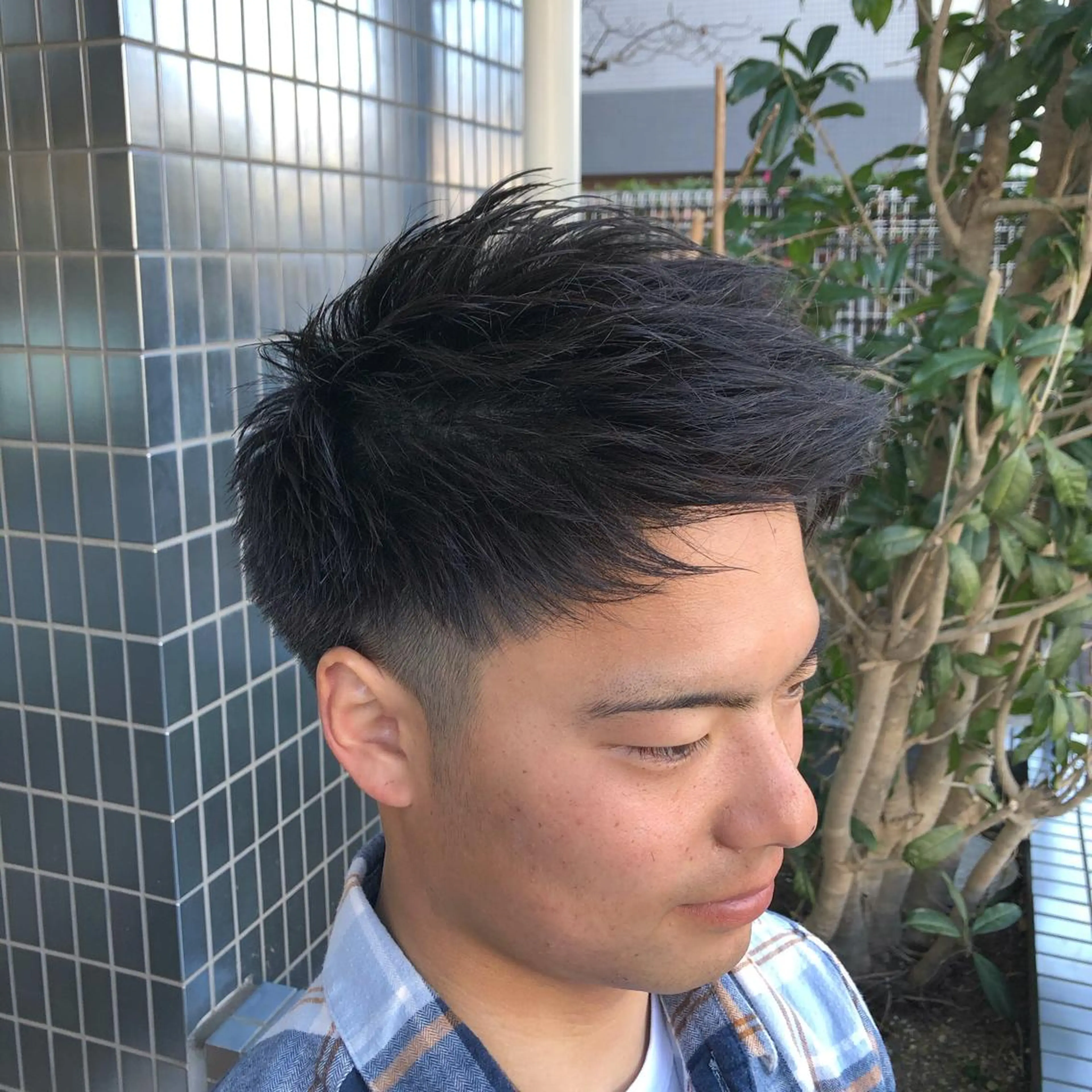 メンズ カット ヘアカラー トリートメント ish by fan .代表✂️木谷宏夢のヘアスタイル