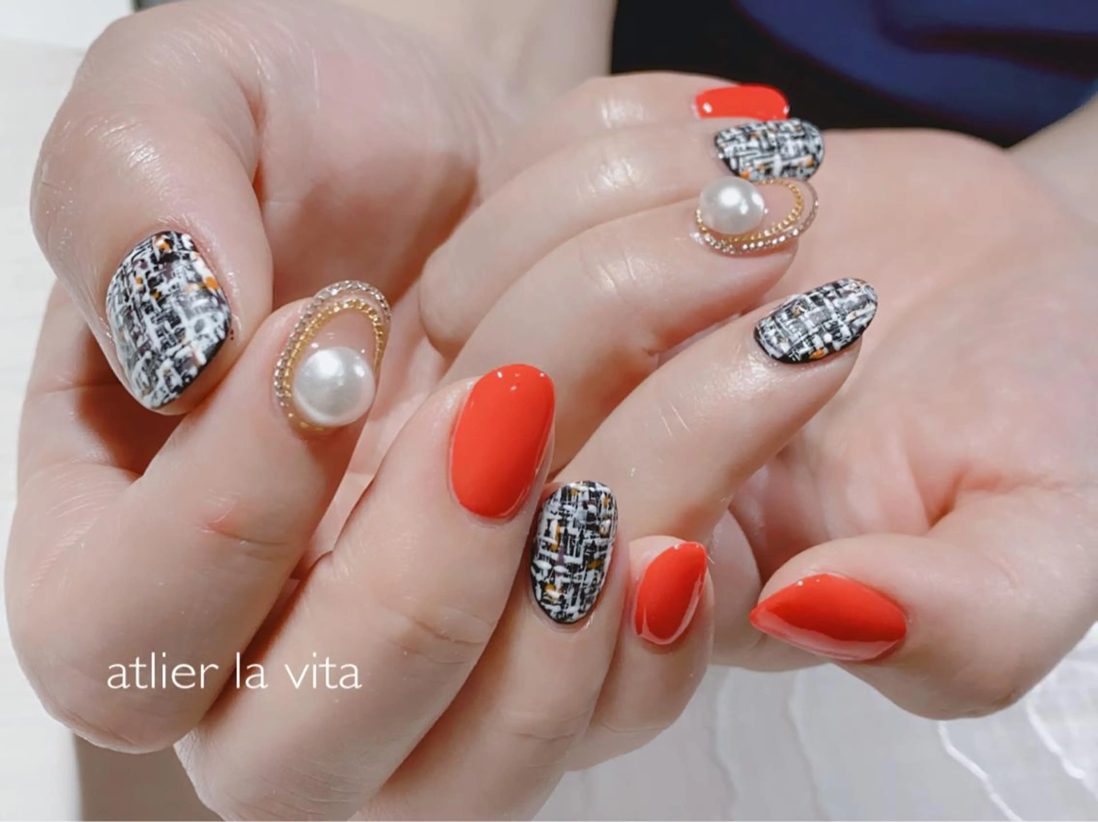 ネイル フットネイル atelier la vita所属・lavita. mimuraのネイルデザイン