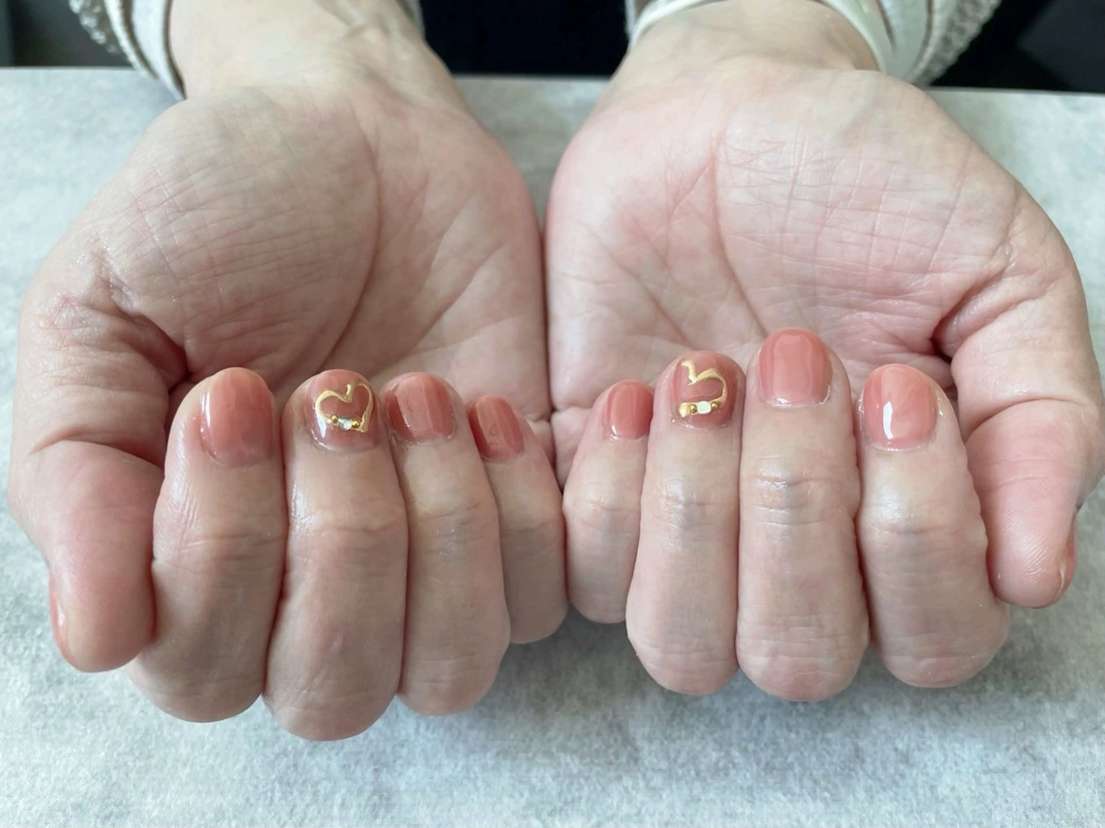 ネイル アートネイル ワンカラーネイル 二上みつえ【紫波町/自宅ネイルサロン】所属・二上 みつえのネイルデザイン