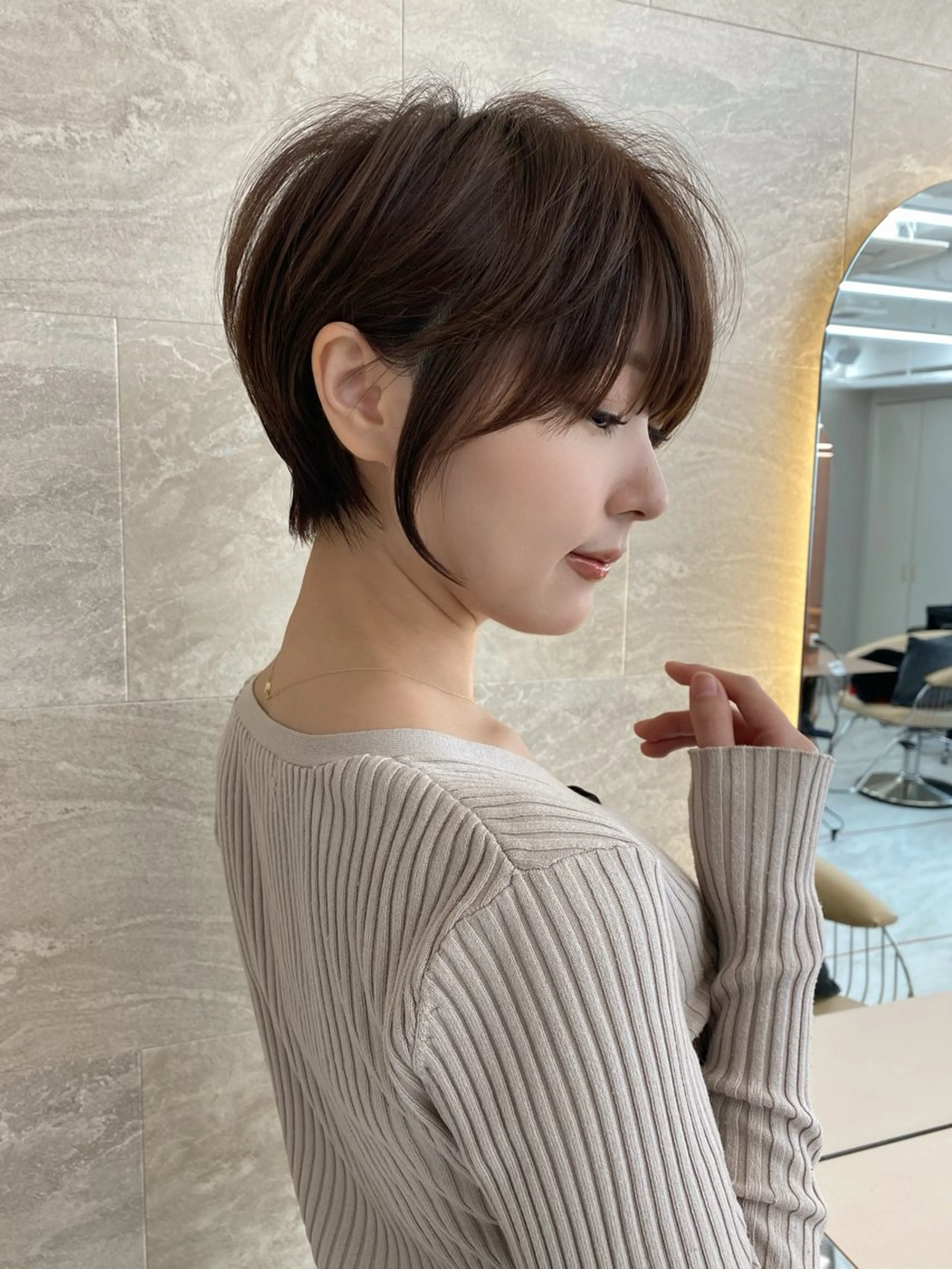 ショート カラー カット ヘアカラー トリートメント 美髪❣️縮毛矯正/ 髪質改善✨/山本のヘアスタイル