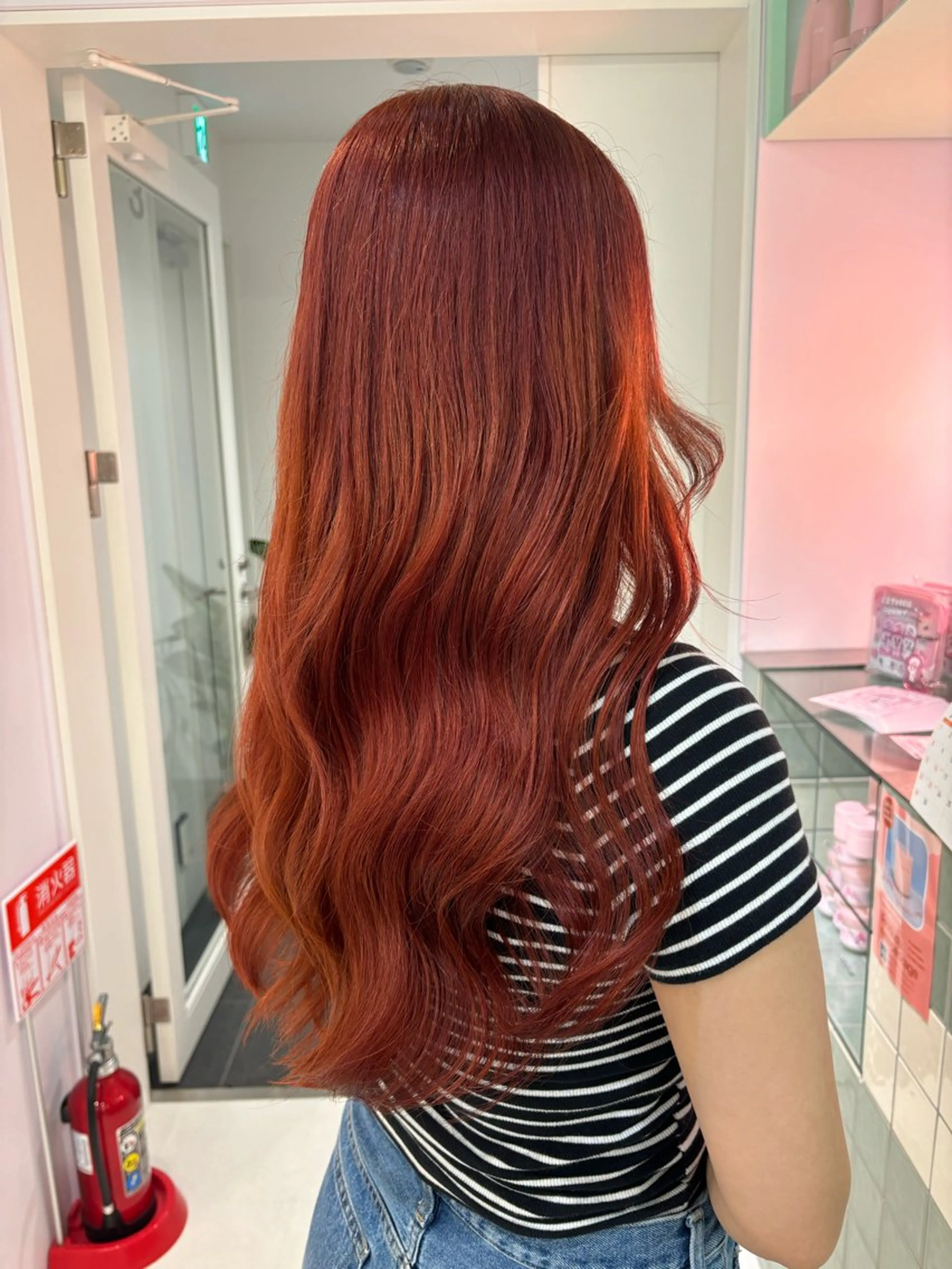 ロング カラー 顔周りカット/ボブ/ ツヤ髪/coconaのヘアスタイル