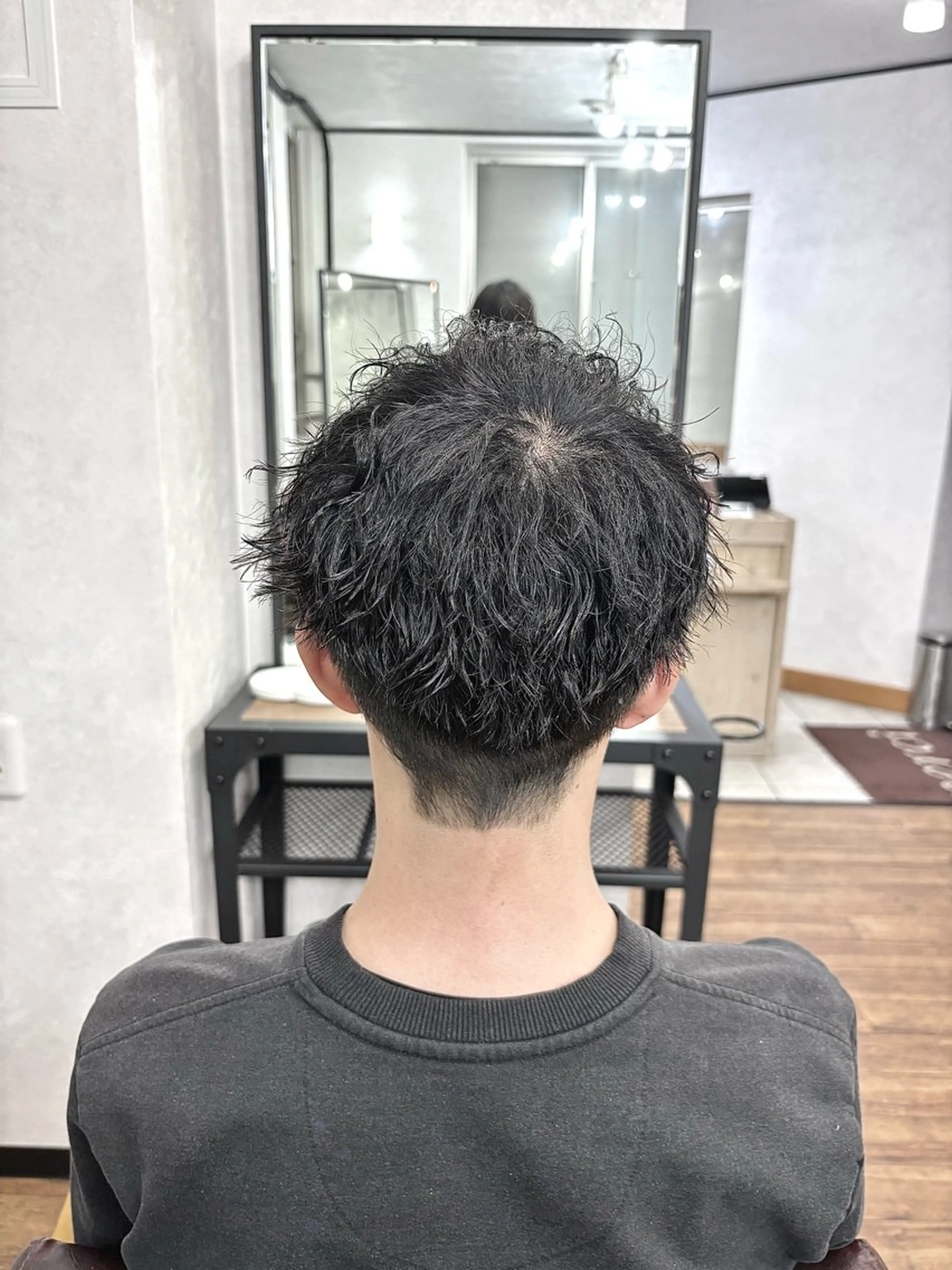 ショート パーマ メンズ カット パーマ 【メンズ特化】 横浜美容師kuのヘアスタイル