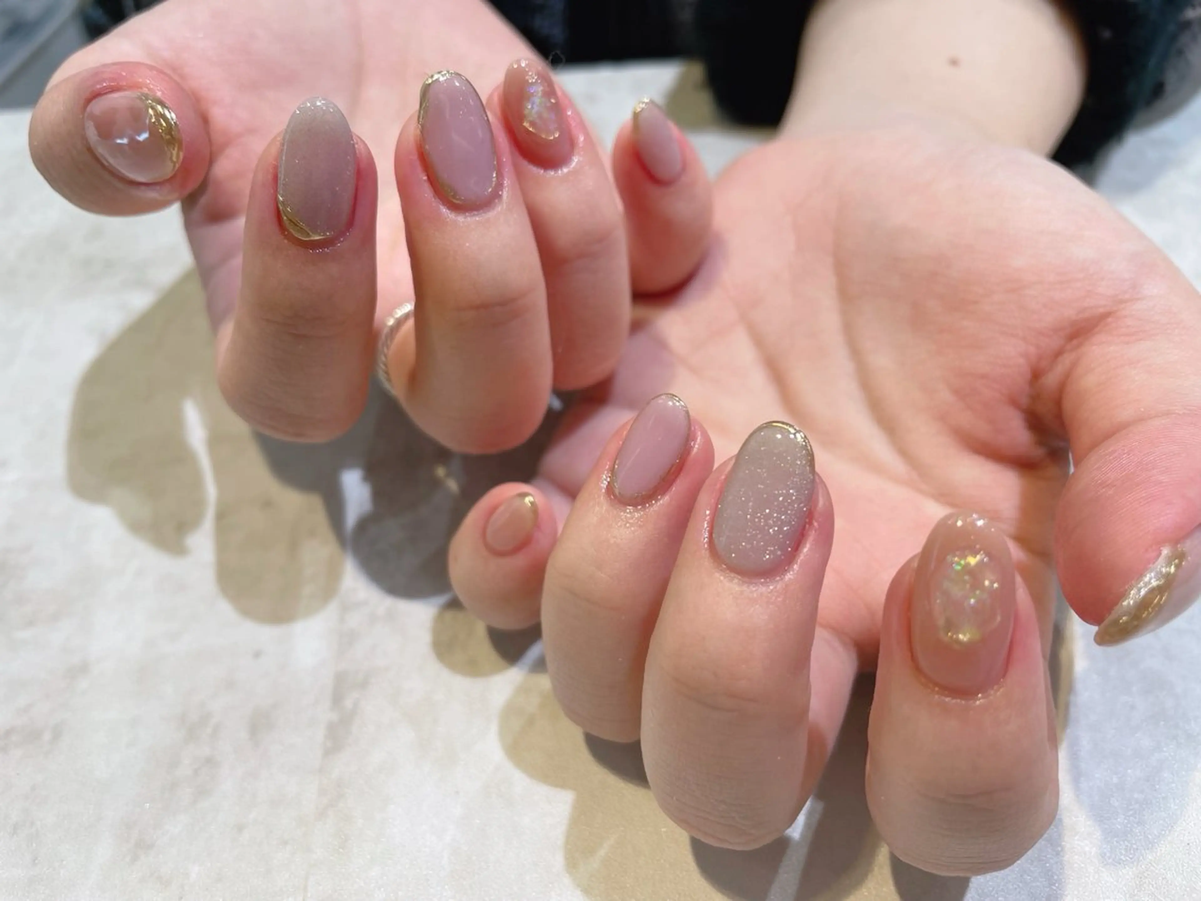 ネイル 舞田 苑香のネイルデザイン