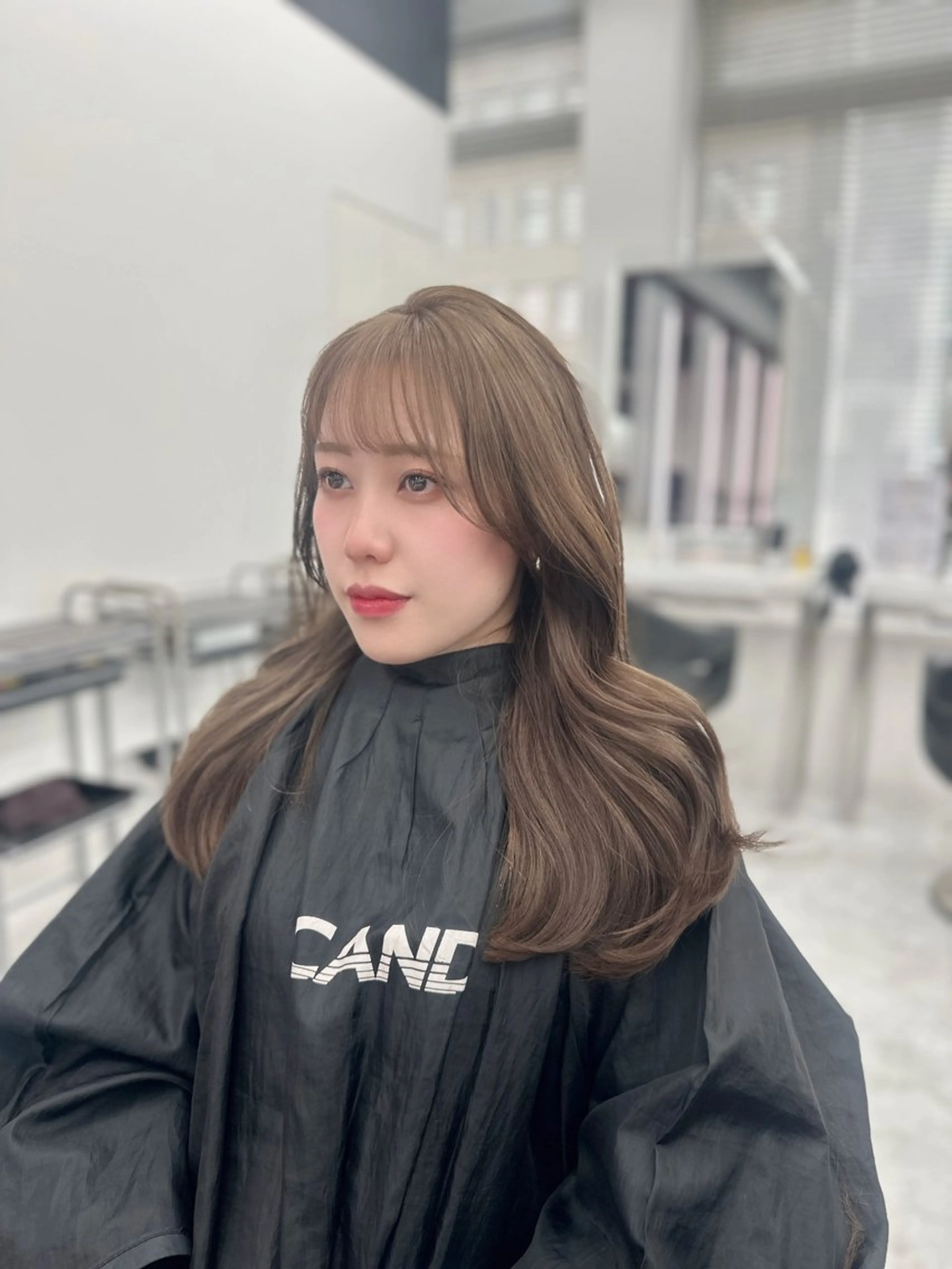 ロング カラー パーマ ヘアアレンジ メンズ キッズ ♥️韓国ヘア レイヤー♥️ゆりのヘアスタイル